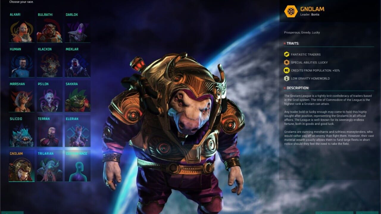 Screenshot for Master of Orion: Gnolam League