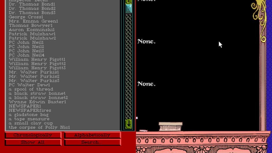 Screenshot for Jack the Ripper