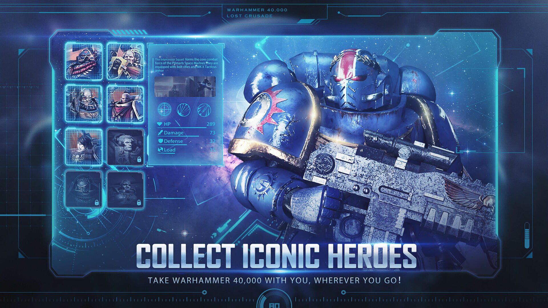 Screenshot for Warhammer 40,000: Lost Crusade