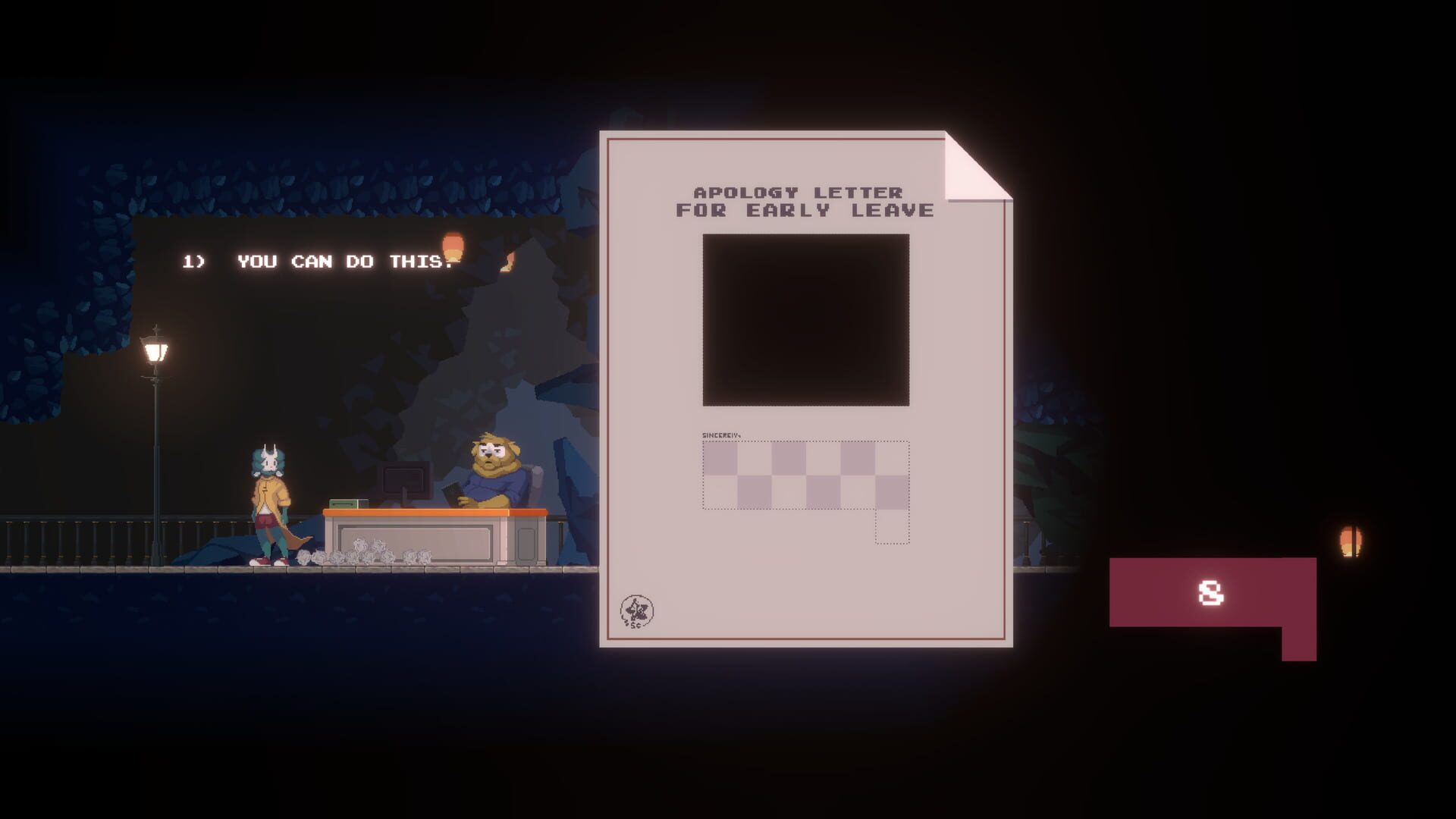 Screenshot for Peppered: An Existential Platformer