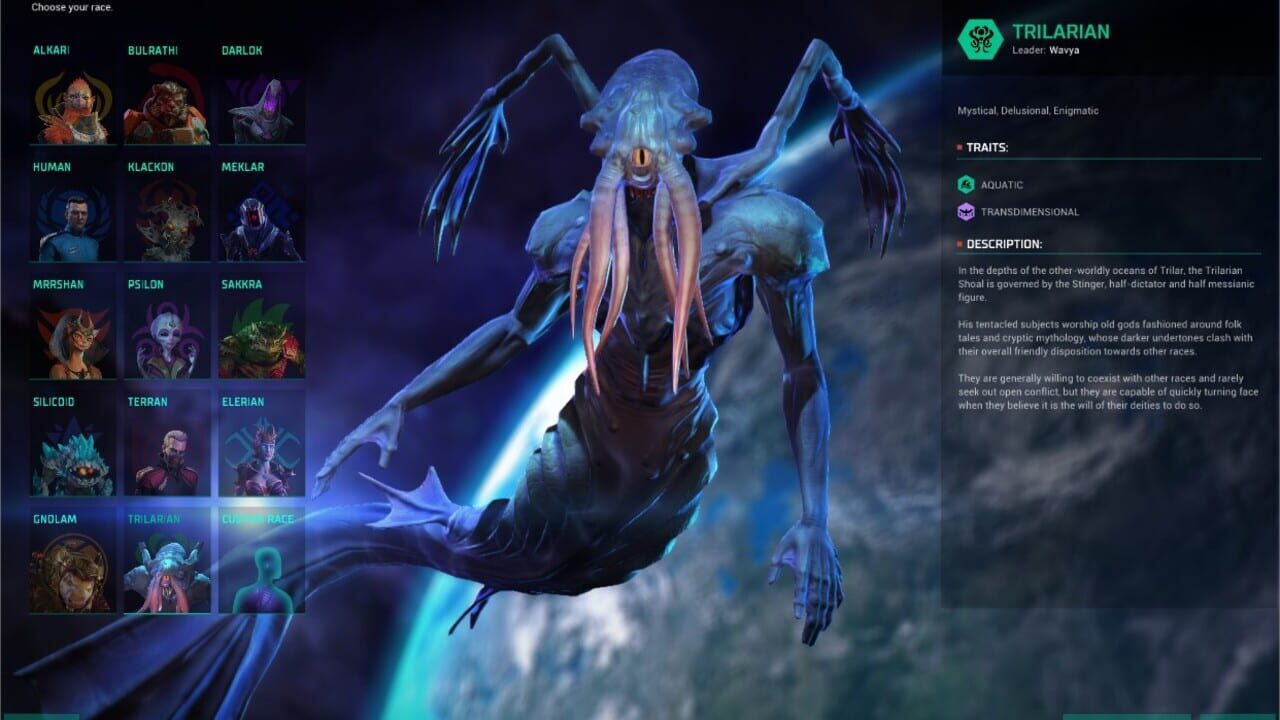 Screenshot for Master of Orion: Trilarian Shoal