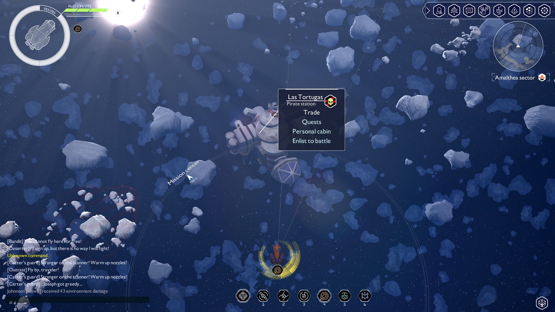 Screenshot for Project Amalthea: Campaign