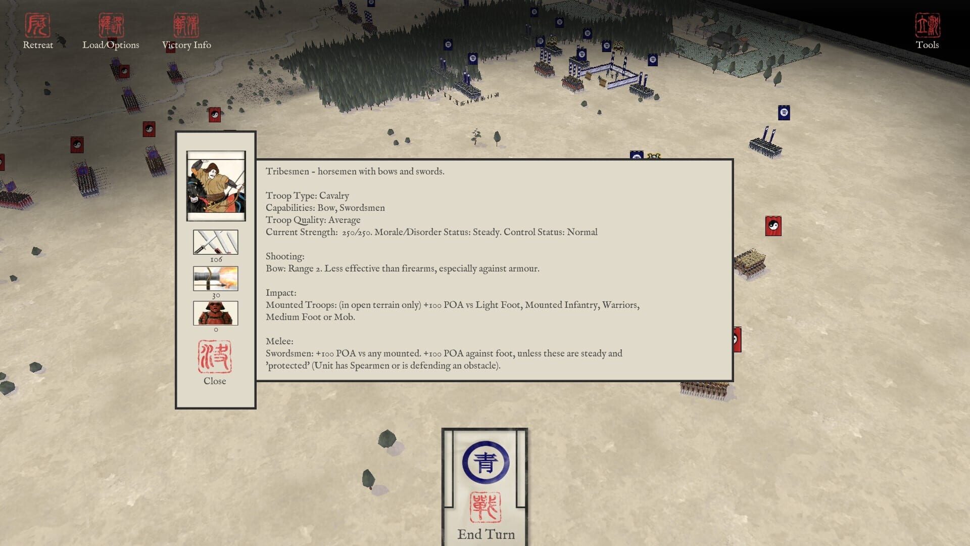 Screenshot for Sengoku Jidai: Genko MP Skirmishes