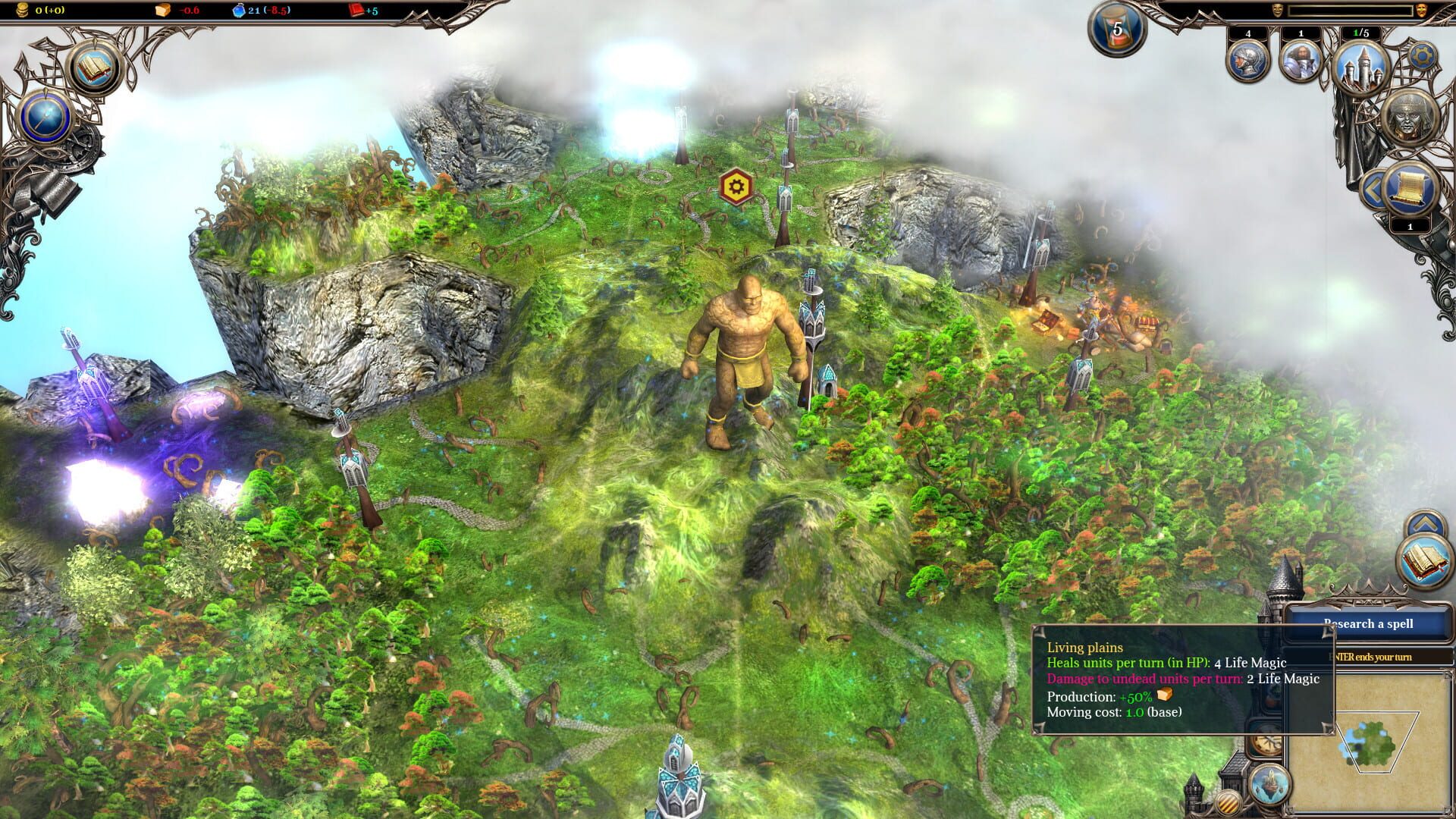 Screenshot for Warlock II: The Exiled - The Good, the Bad, & the Muddy