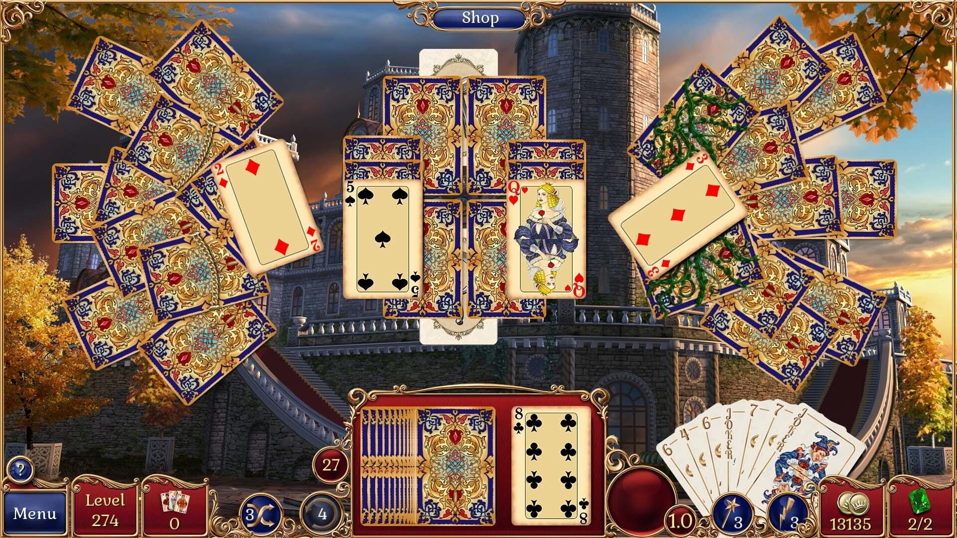 Screenshot for Jewel Match Solitaire