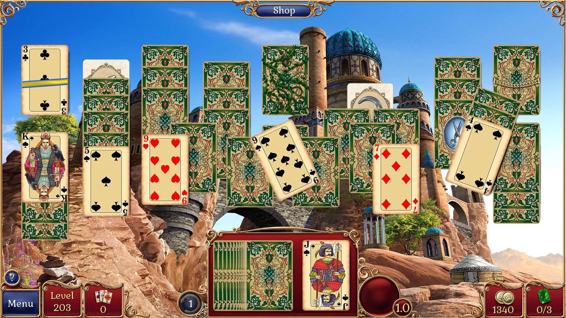 Screenshot for Jewel Match Solitaire