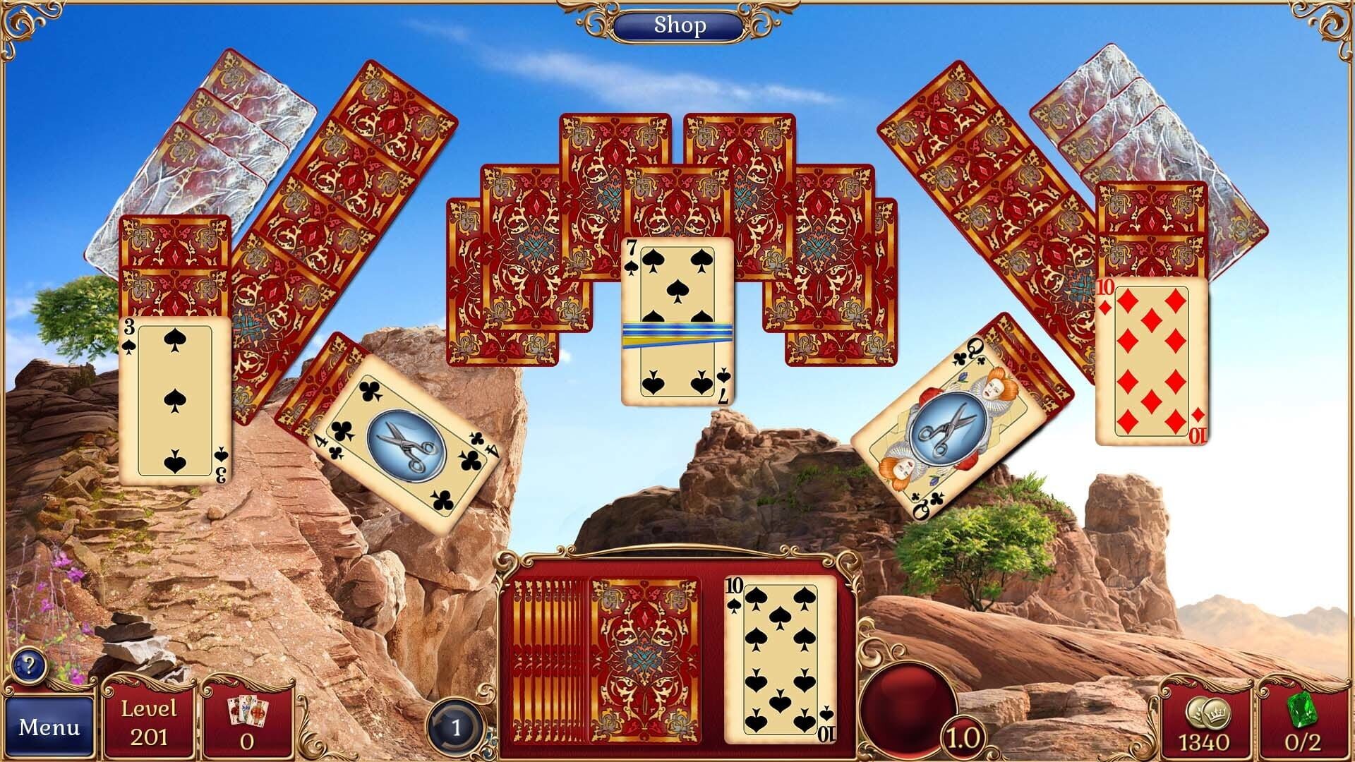 Screenshot for Jewel Match Solitaire