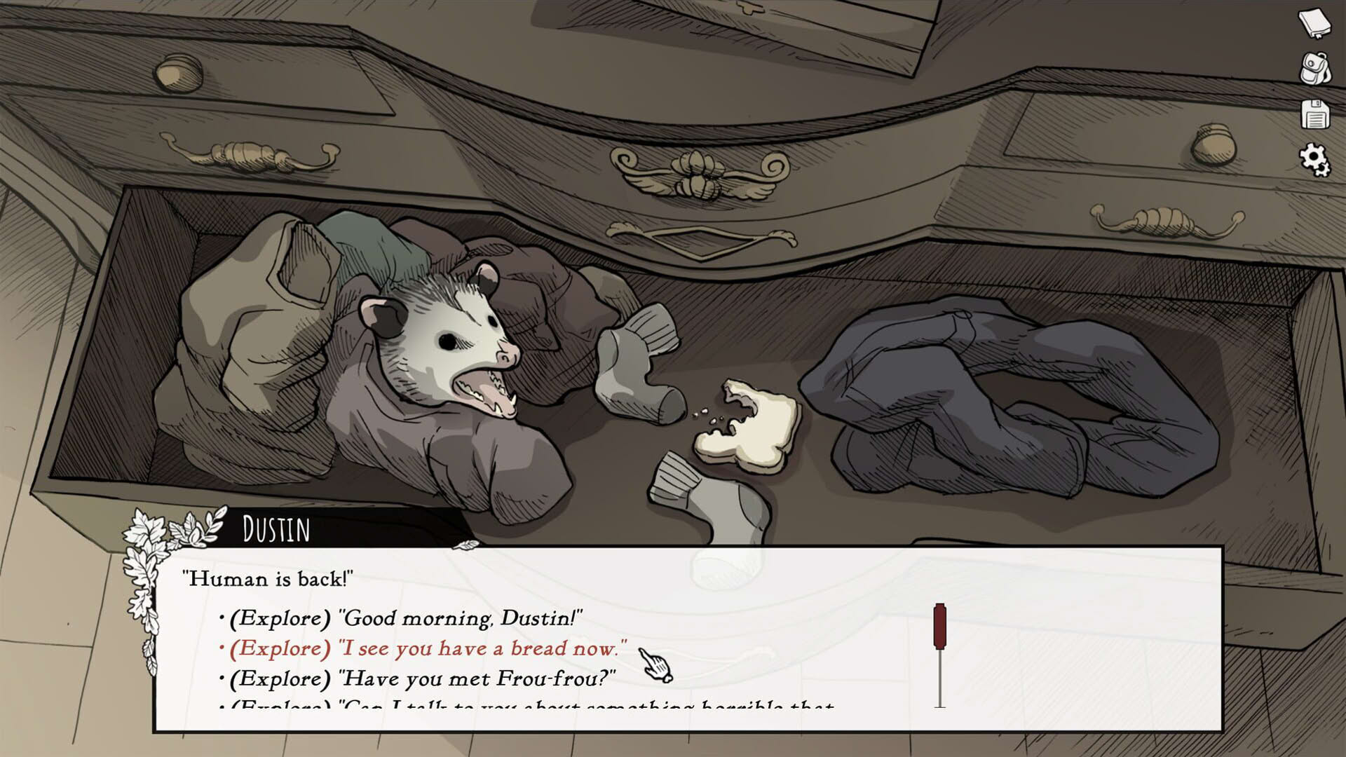 Screenshot for Scarlet Hollow: Episode 1