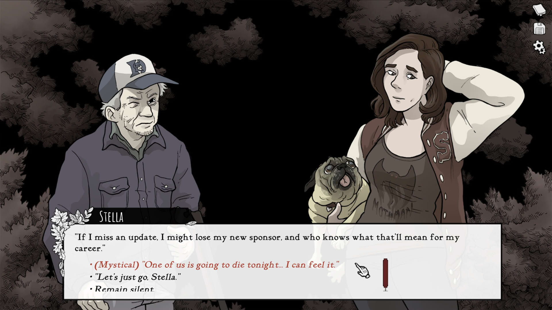 Screenshot for Scarlet Hollow: Episode 1
