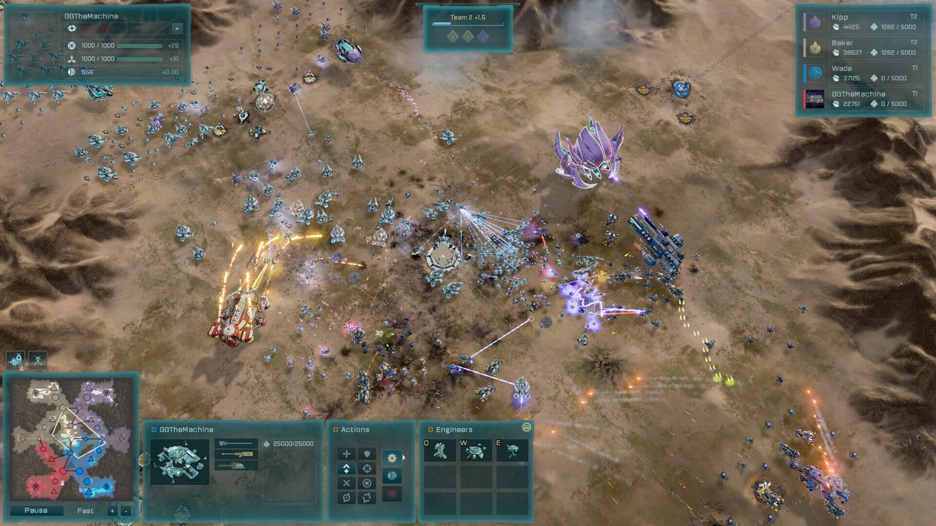 Screenshot for Ashes of the Singularity: Escalation - Juggernaut