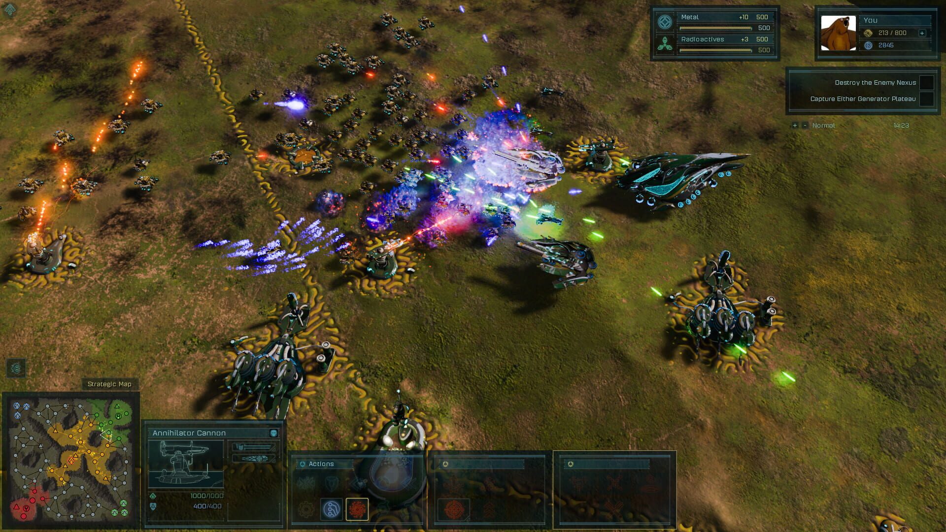 Screenshot for Ashes of the Singularity: Escalation - Turtle Wars