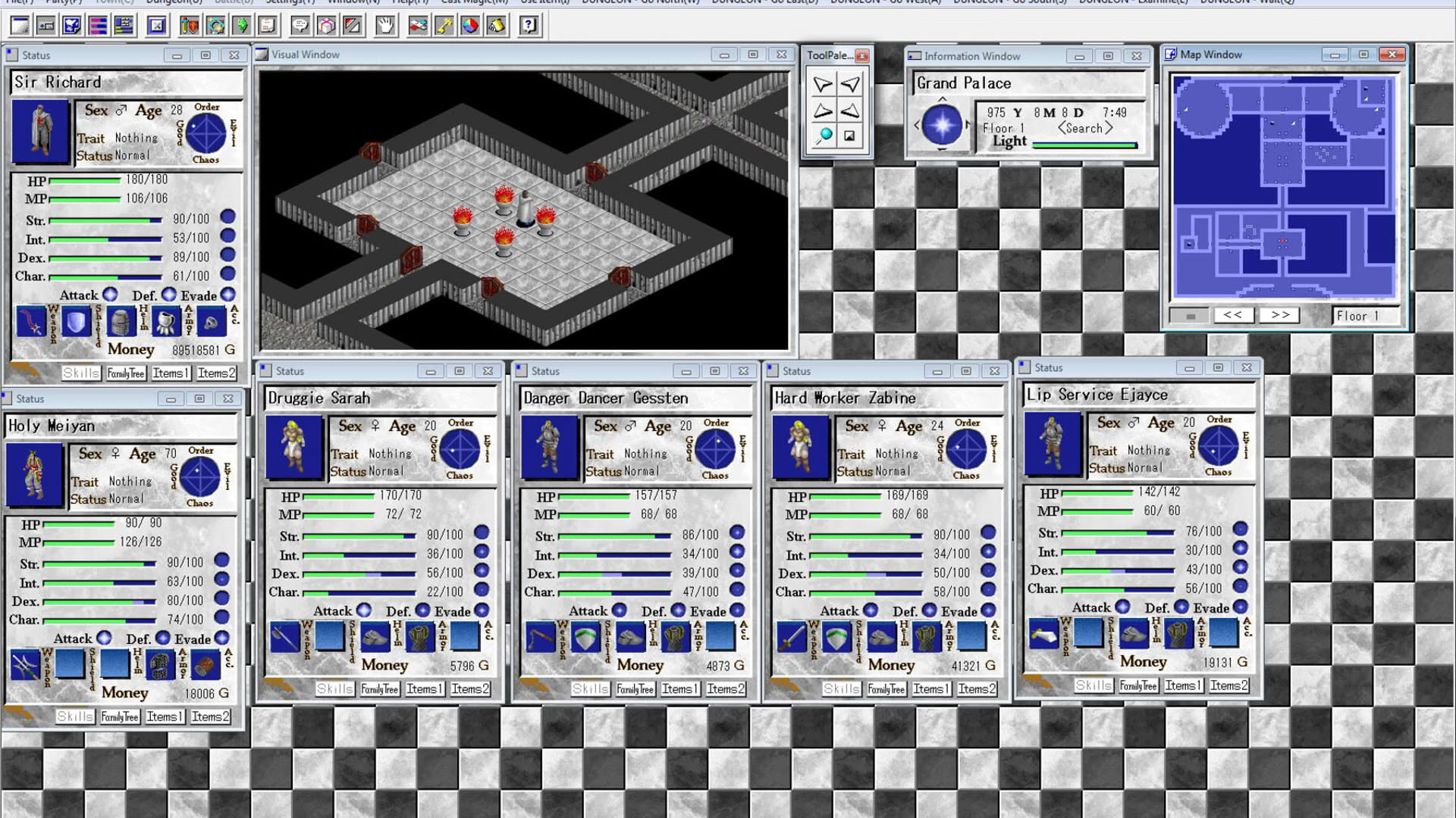 Screenshot for Lunatic Dawn: Book of Futures