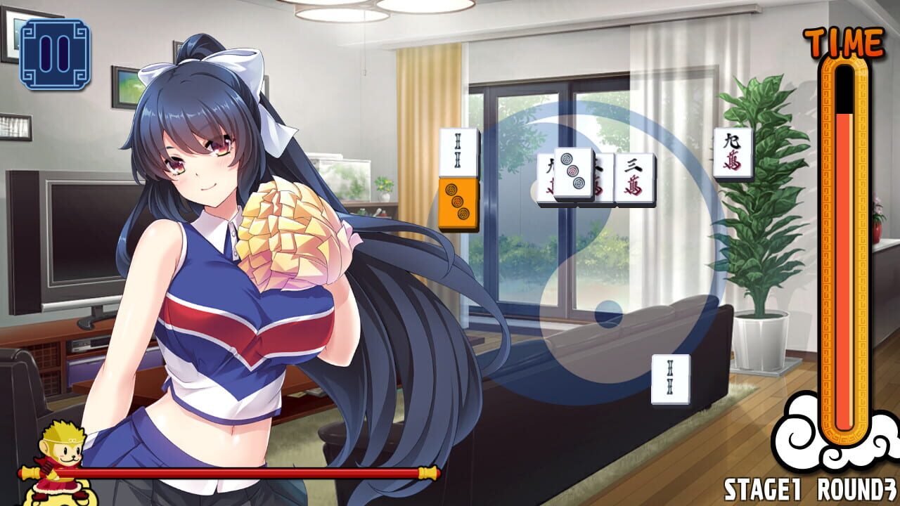 Screenshot for Pretty Girls Mahjong Solitaire: Blue