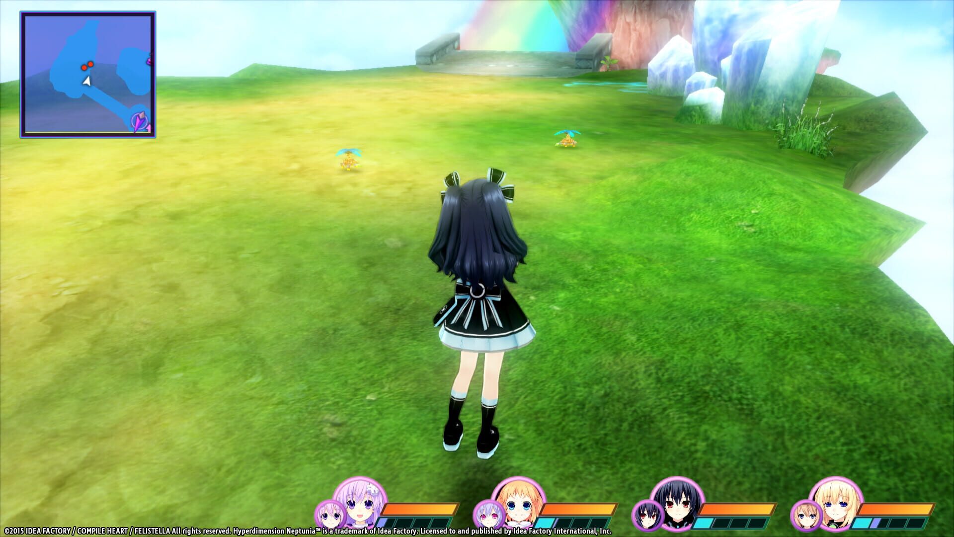 Screenshot for Hyperdimension Neptunia Re;Birth3: V Generation - Mini Island
