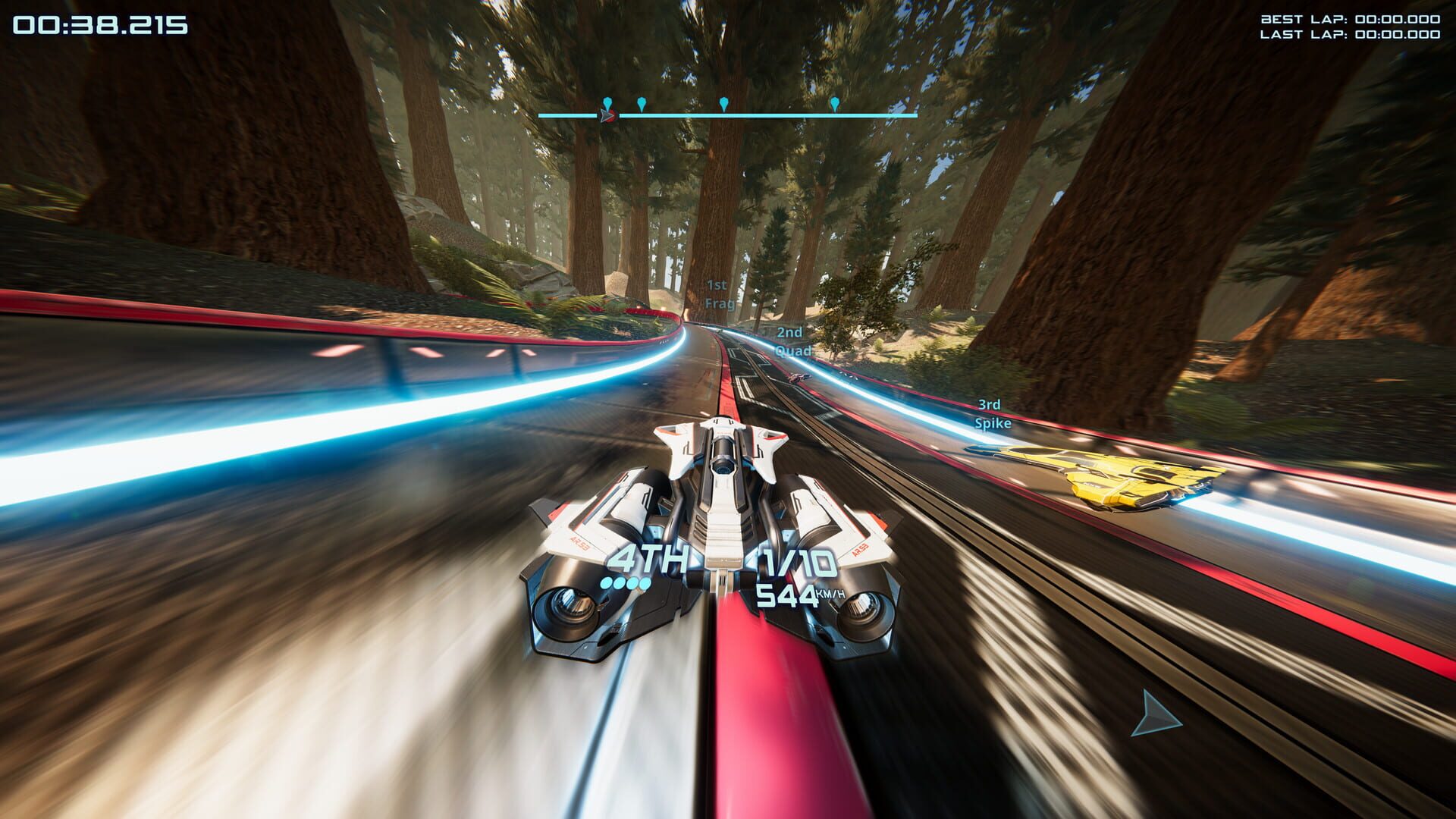 Screenshot for Antigraviator: Viper Trails