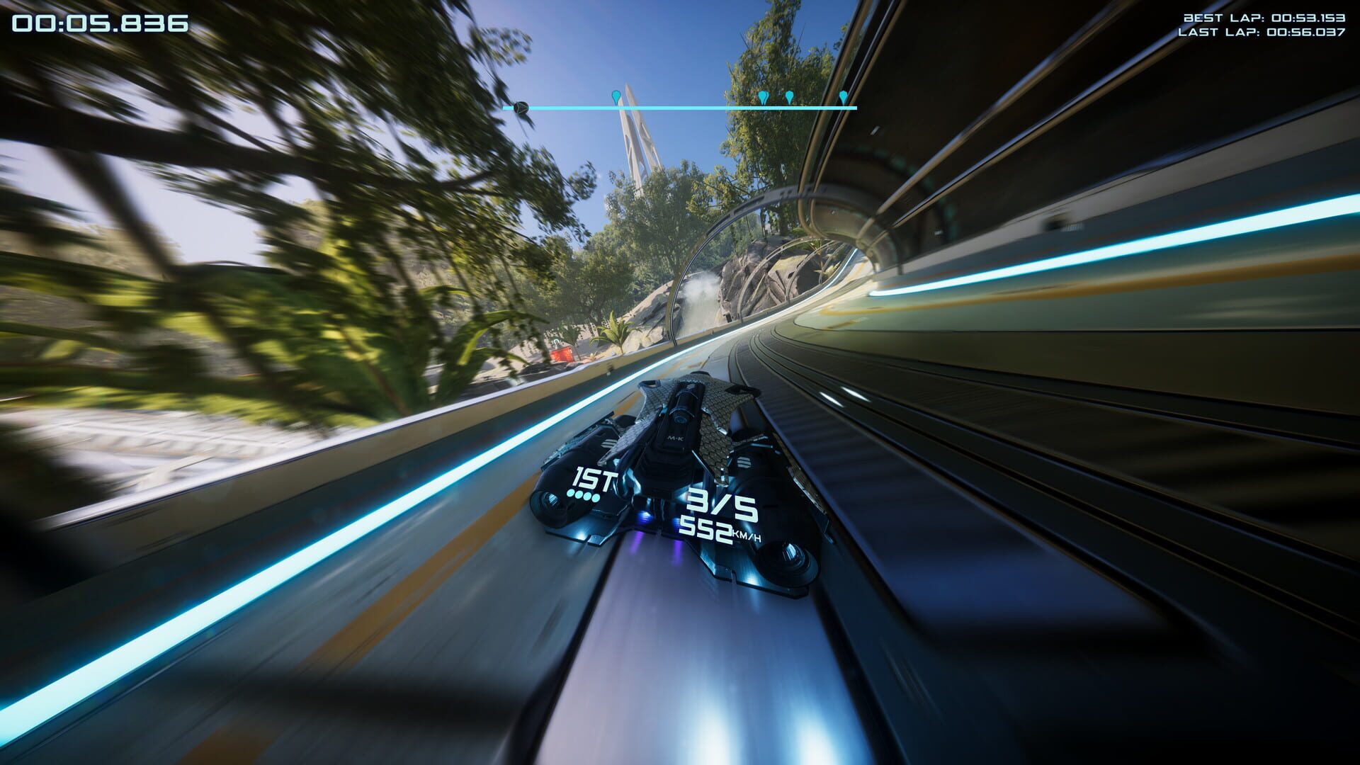 Screenshot for Antigraviator: Viper Trails