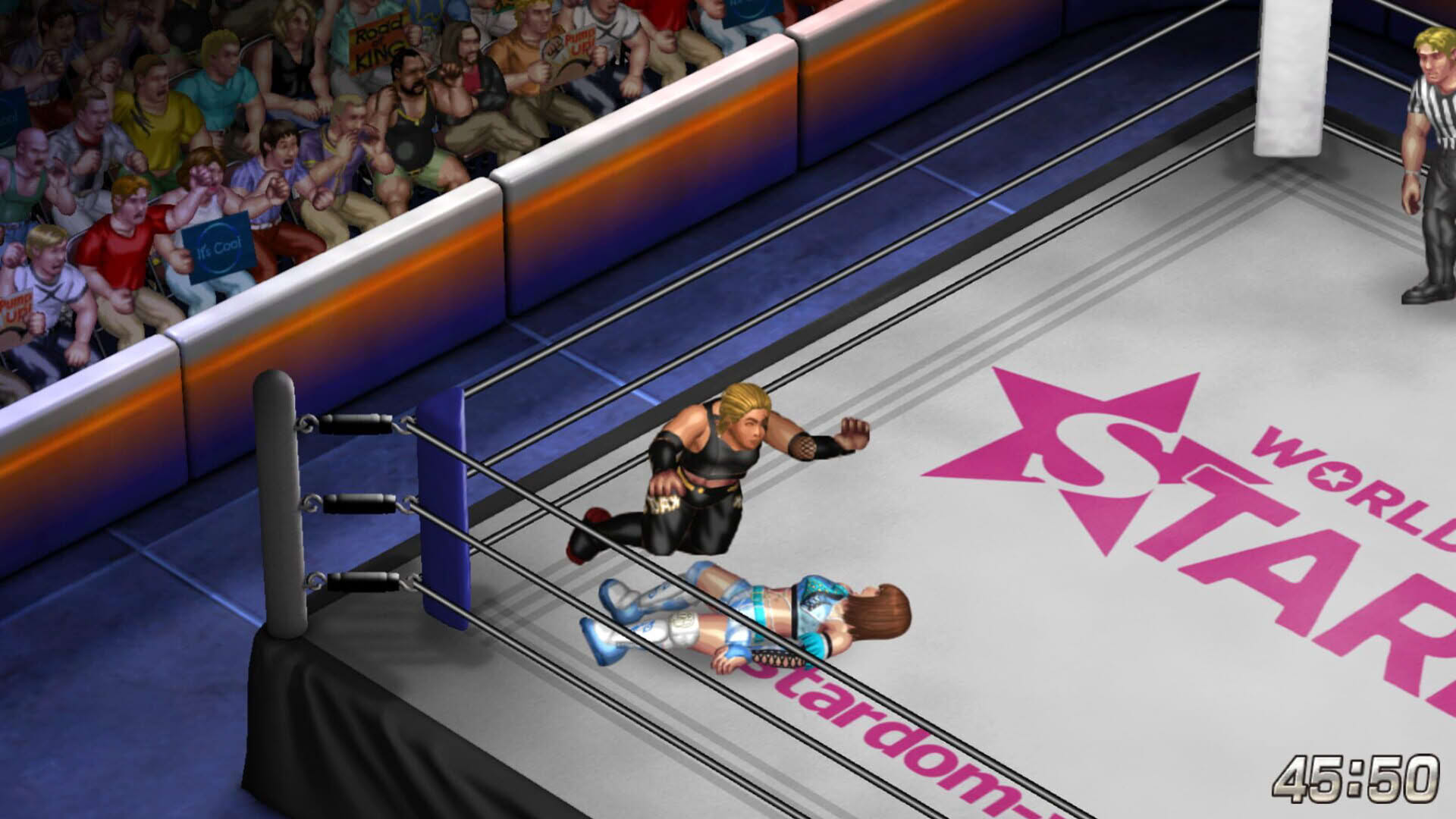 Screenshot for Fire Pro Wrestling World: World Wonder Ring Stardom Collaboration