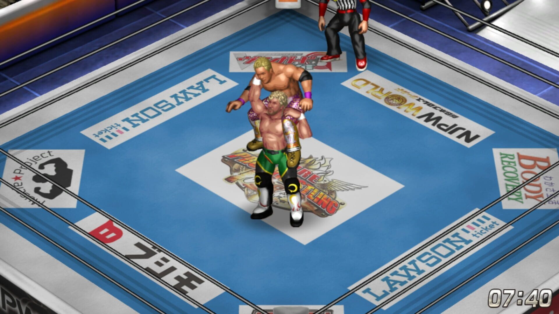Screenshot for Fire Pro Wrestling World: New Japan Pro-Wrestling Collaboration