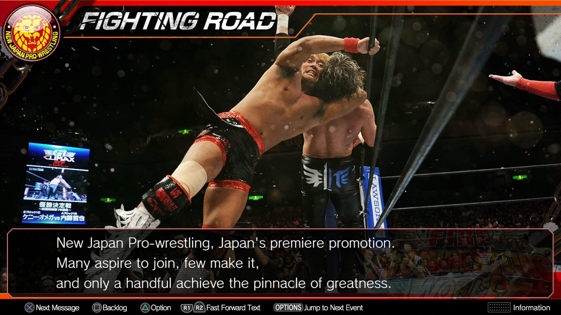 Screenshot for Fire Pro Wrestling World: New Japan Pro-Wrestling Collaboration