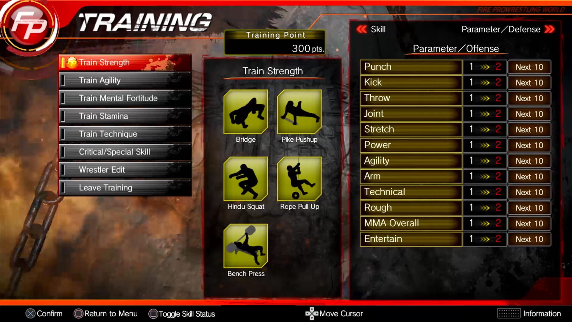 Screenshot for Fire Pro Wrestling World: New Japan Pro-Wrestling Collaboration