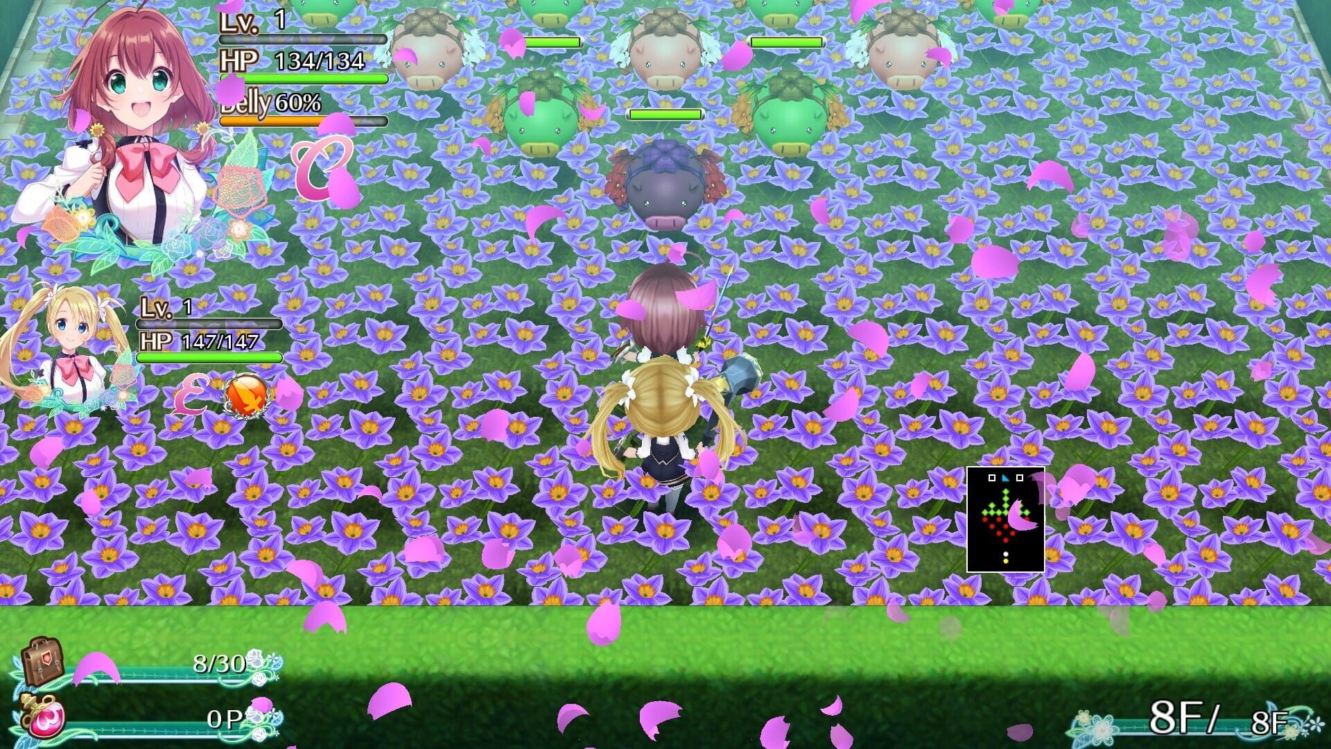 Screenshot for Omega Labyrinth Life: Flower Fantasia