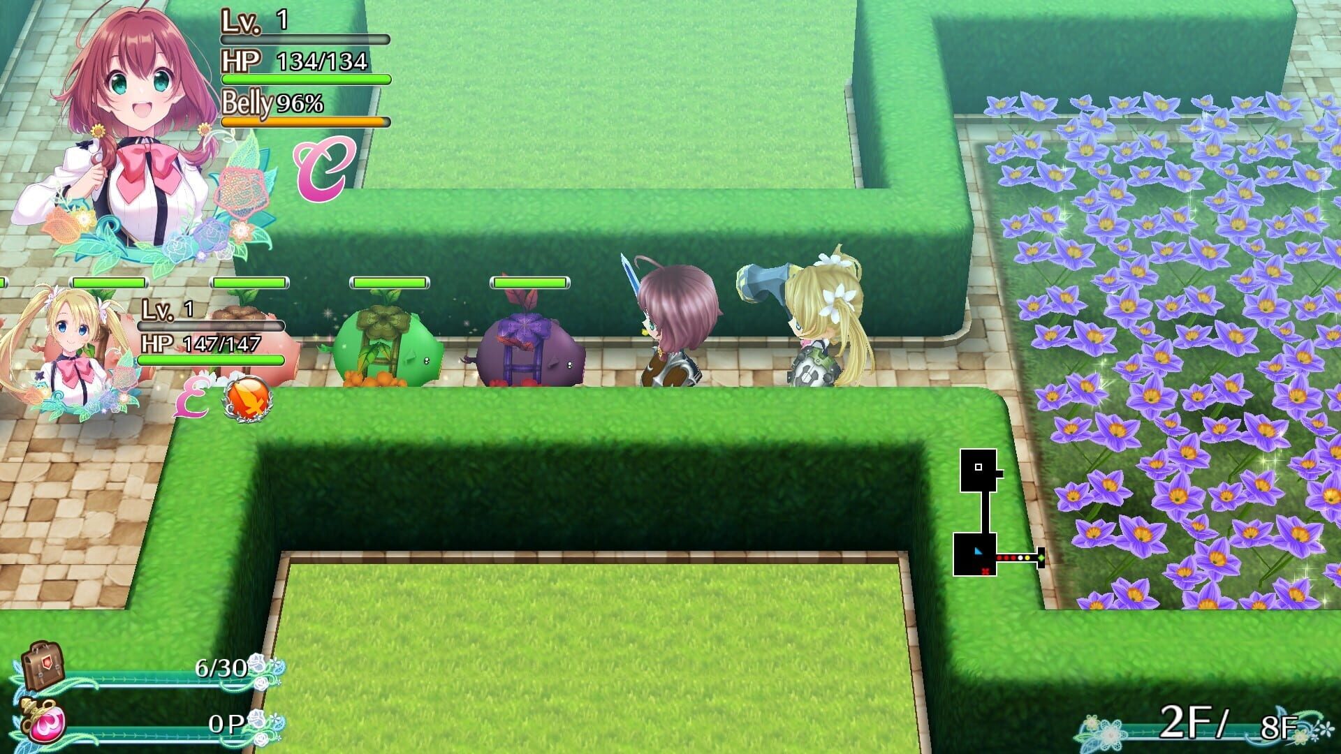 Screenshot for Omega Labyrinth Life: Flower Fantasia