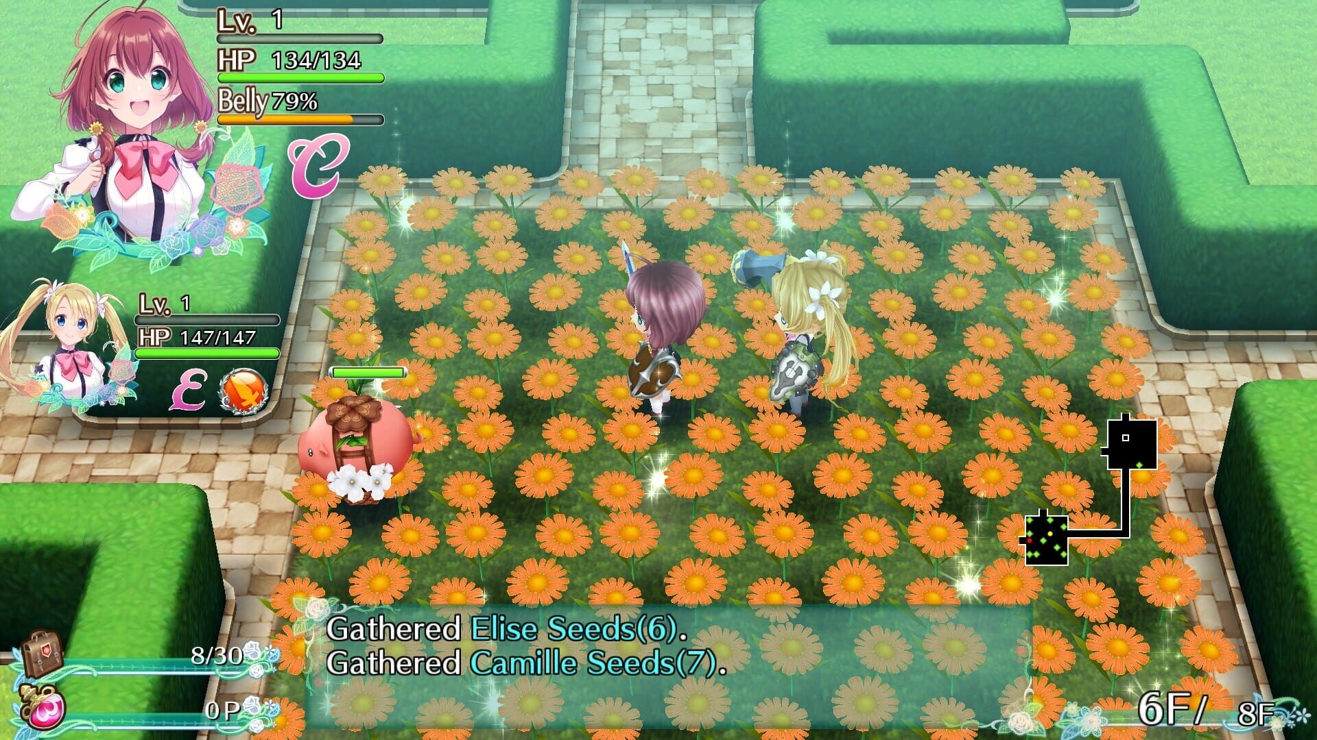 Screenshot for Omega Labyrinth Life: Flower Fantasia