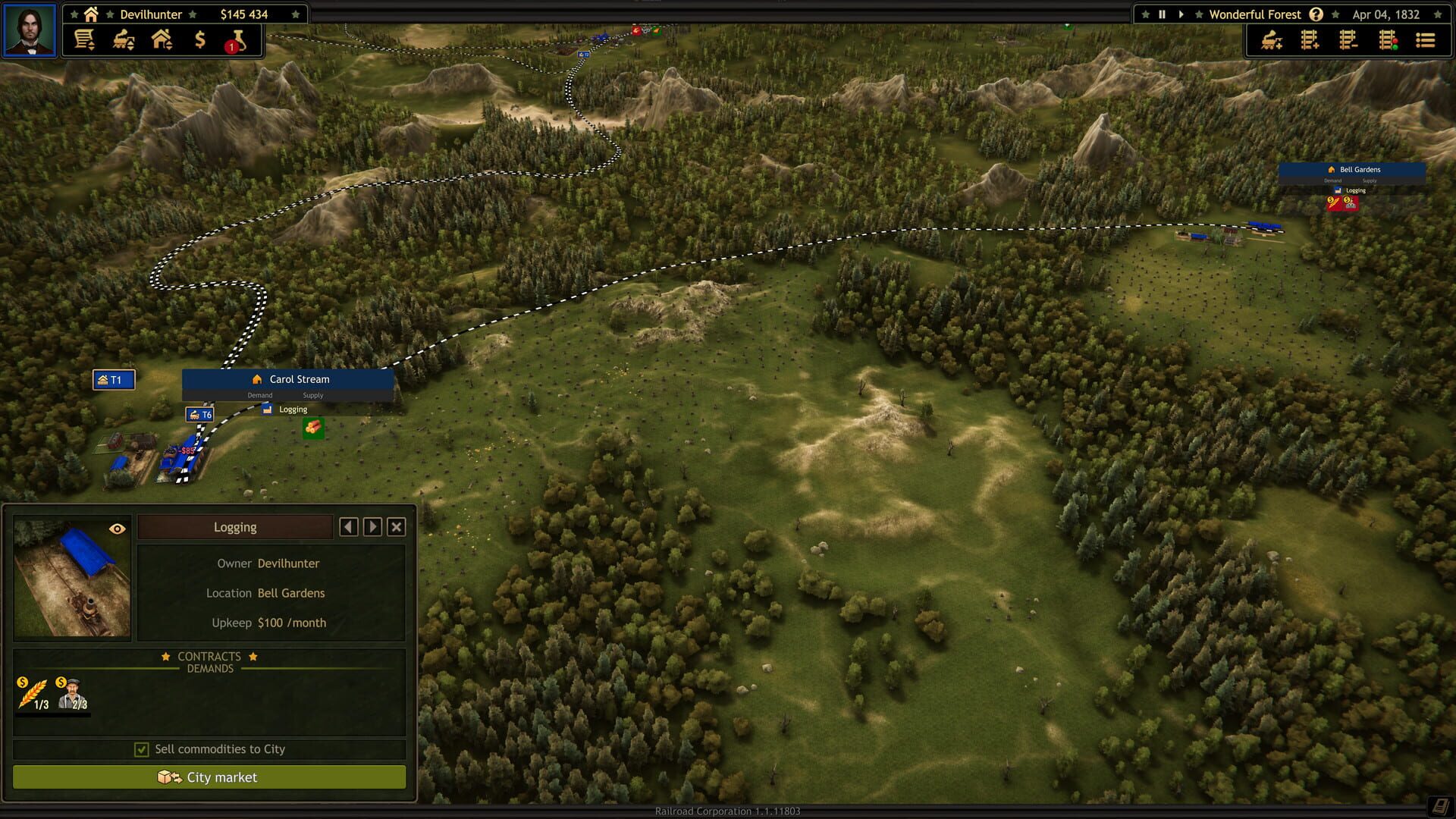 Screenshot for Railroad Corporation: Wonderful Forest