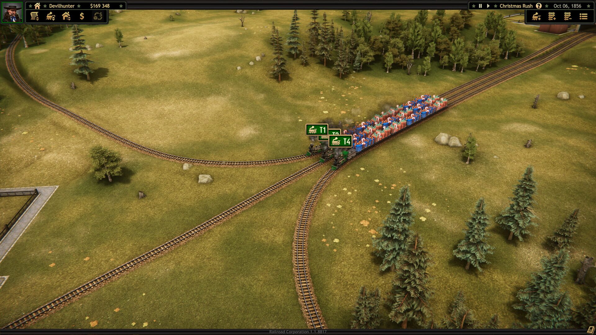 Screenshot for Railroad Corporation: Christmas Rush