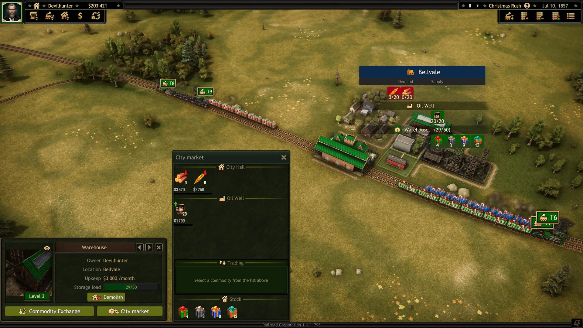 Screenshot for Railroad Corporation: Christmas Rush