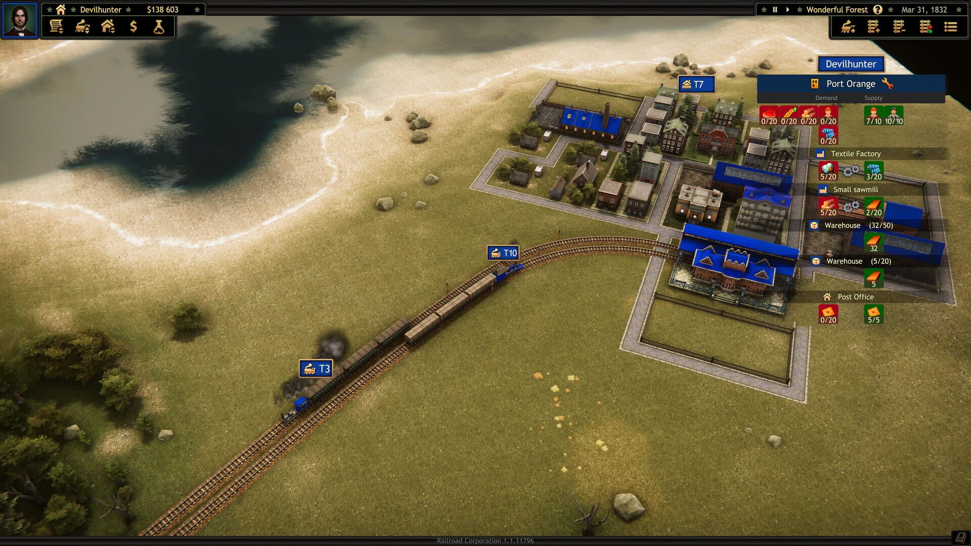 Screenshot for Railroad Corporation: Wonderful Forest