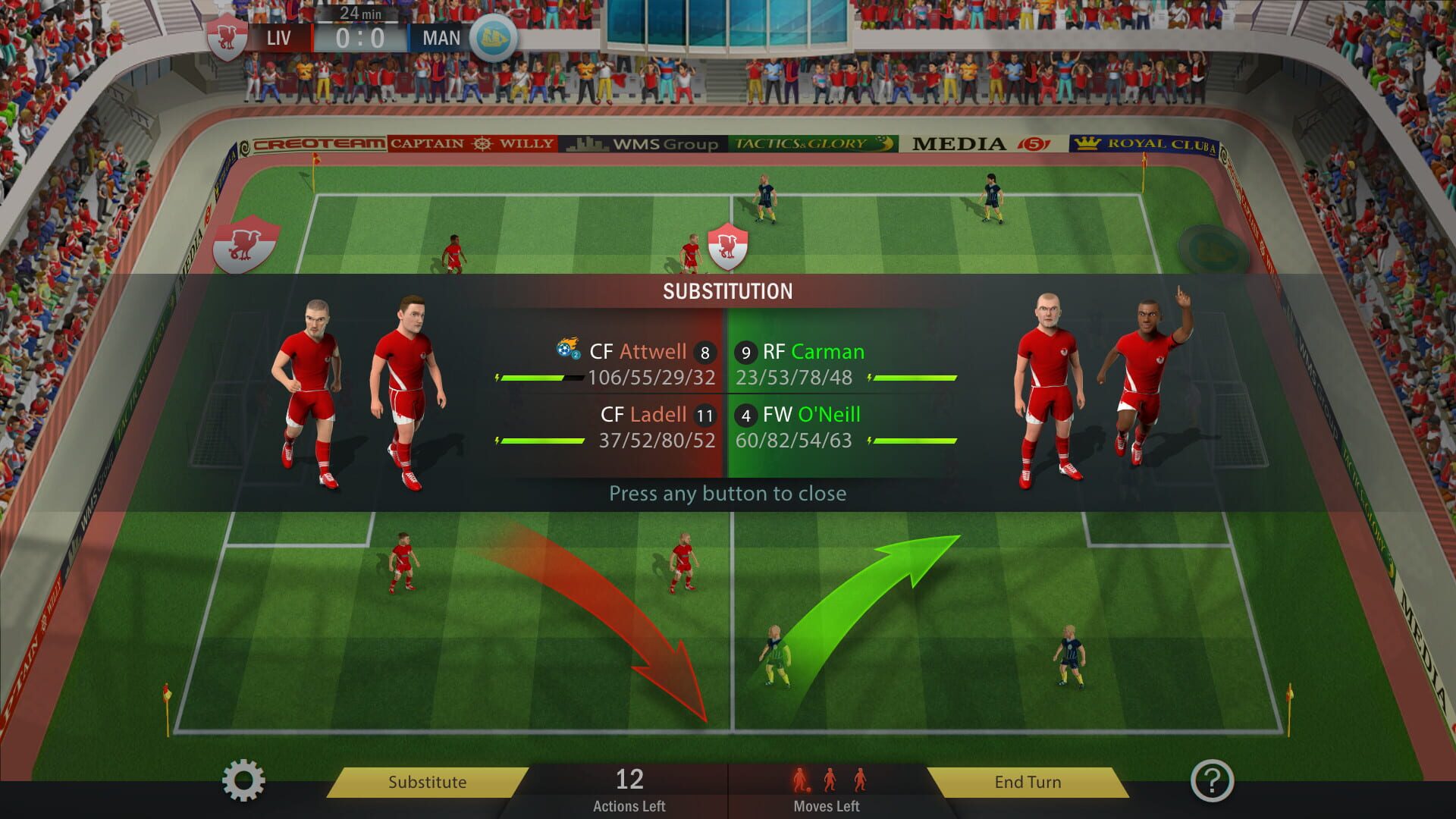Screenshot for Football, Tactics & Glory: Football Stars