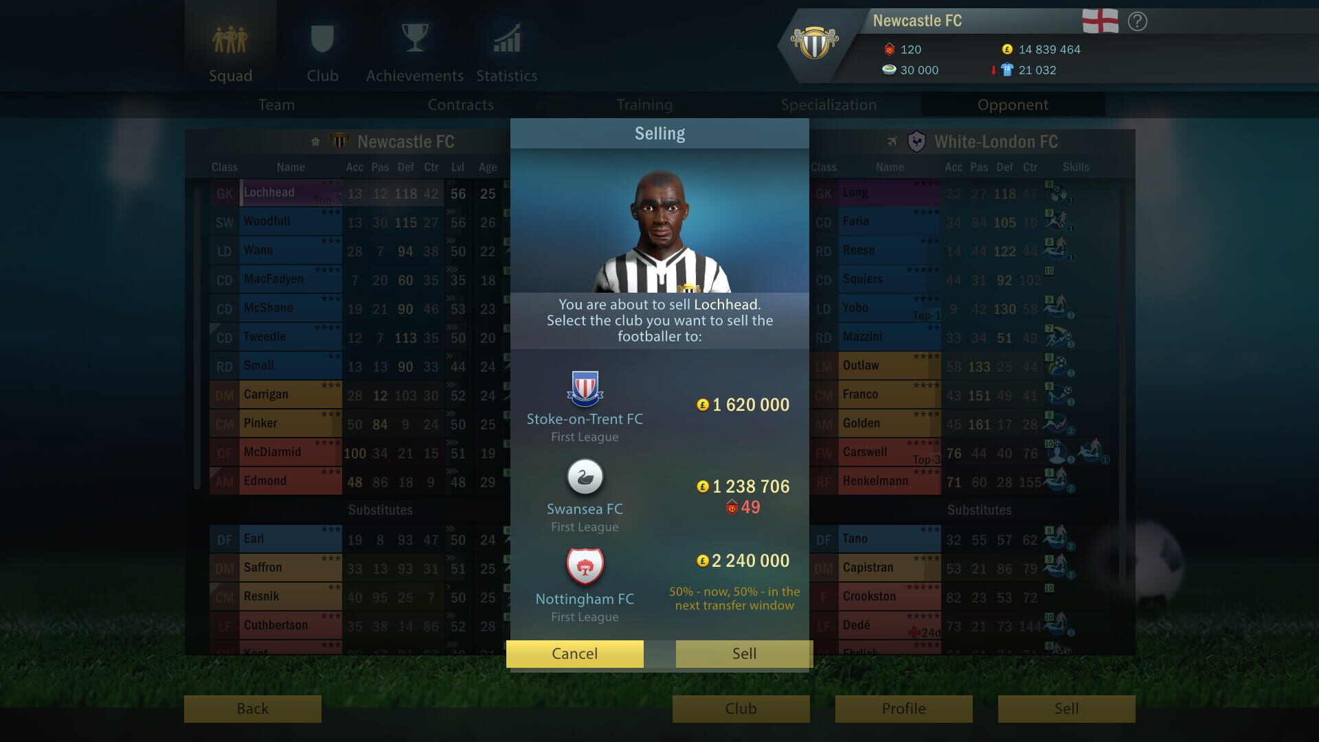 Screenshot for Football, Tactics & Glory: Football Stars