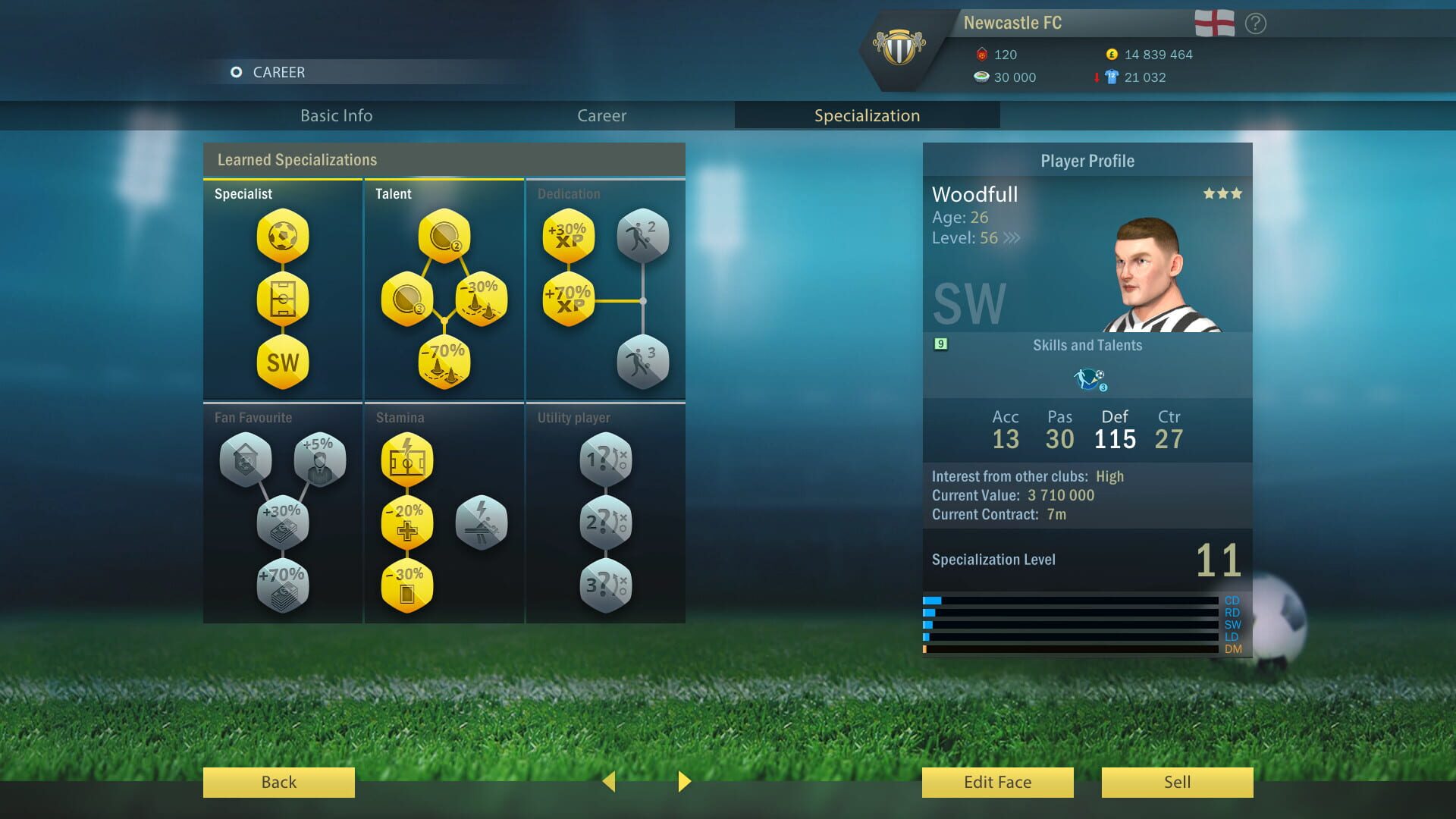 Screenshot for Football, Tactics & Glory: Football Stars