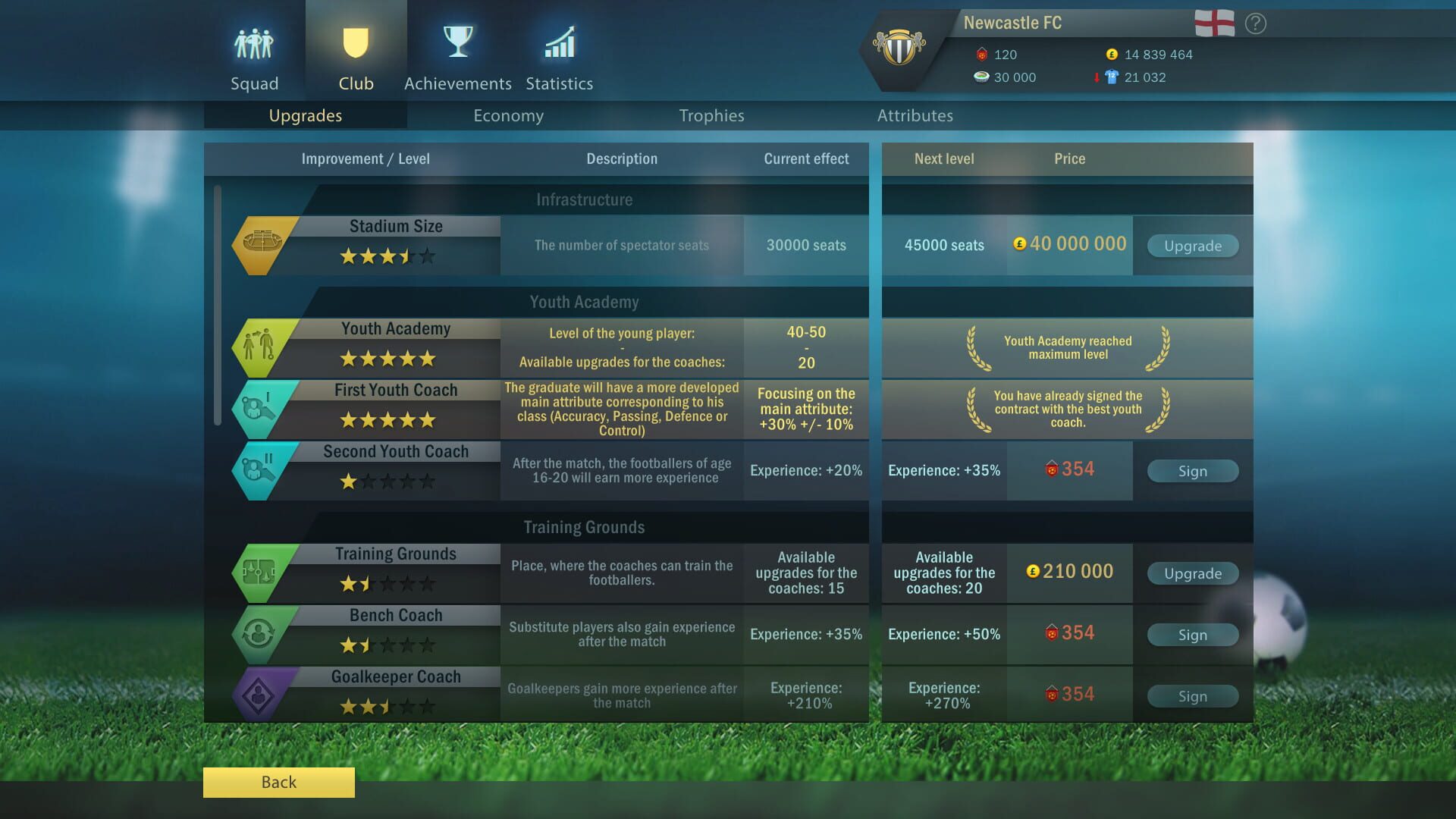 Screenshot for Football, Tactics & Glory: Football Stars