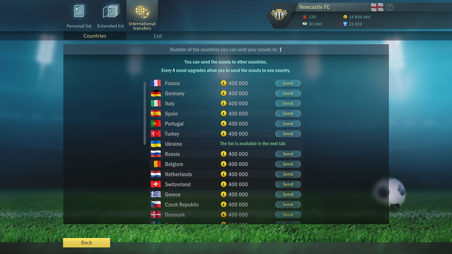 Screenshot for Football, Tactics & Glory: Football Stars