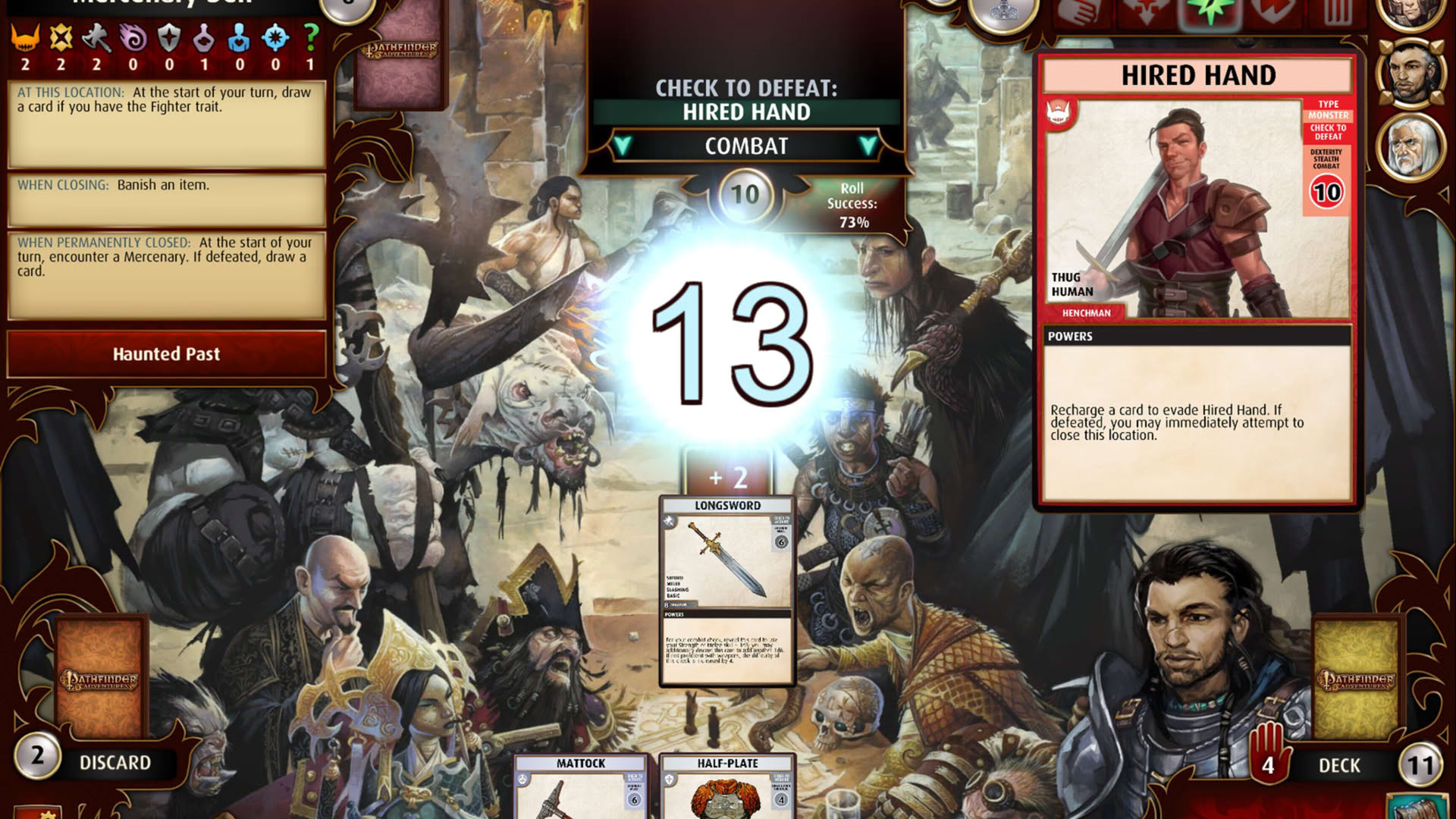 Screenshot for Pathfinder Adventures: A Fighter's Tale - Valeros