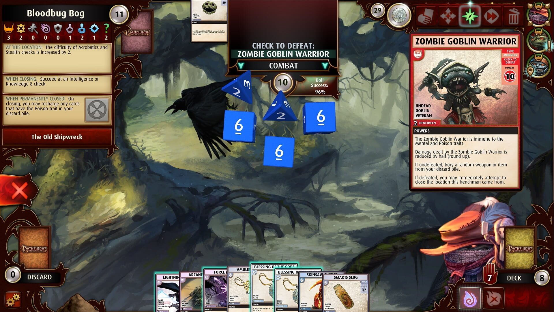 Screenshot for Pathfinder Adventures: Rise of the Goblins Deck 2