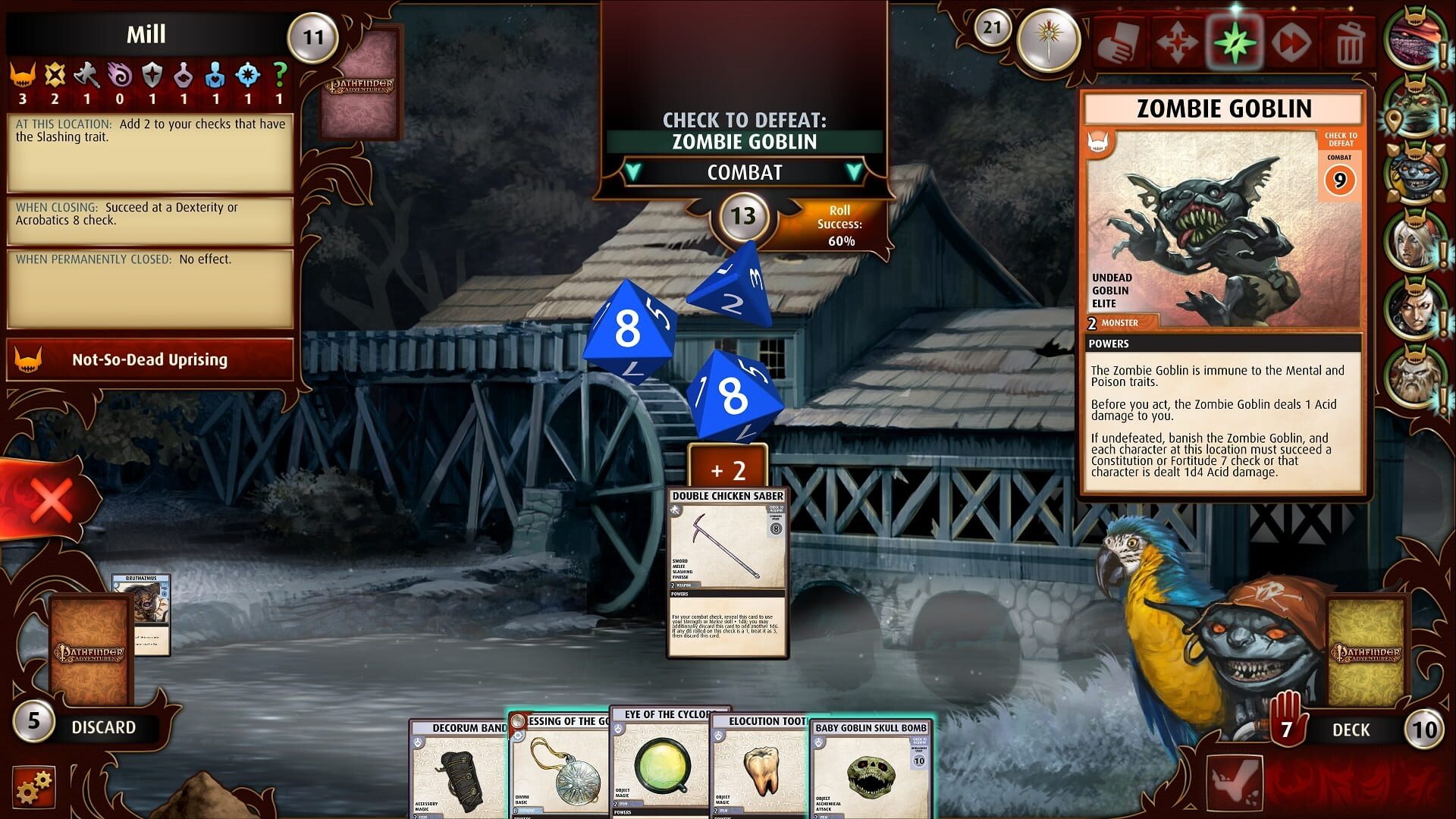 Screenshot for Pathfinder Adventures: Rise of the Goblins Deck 2