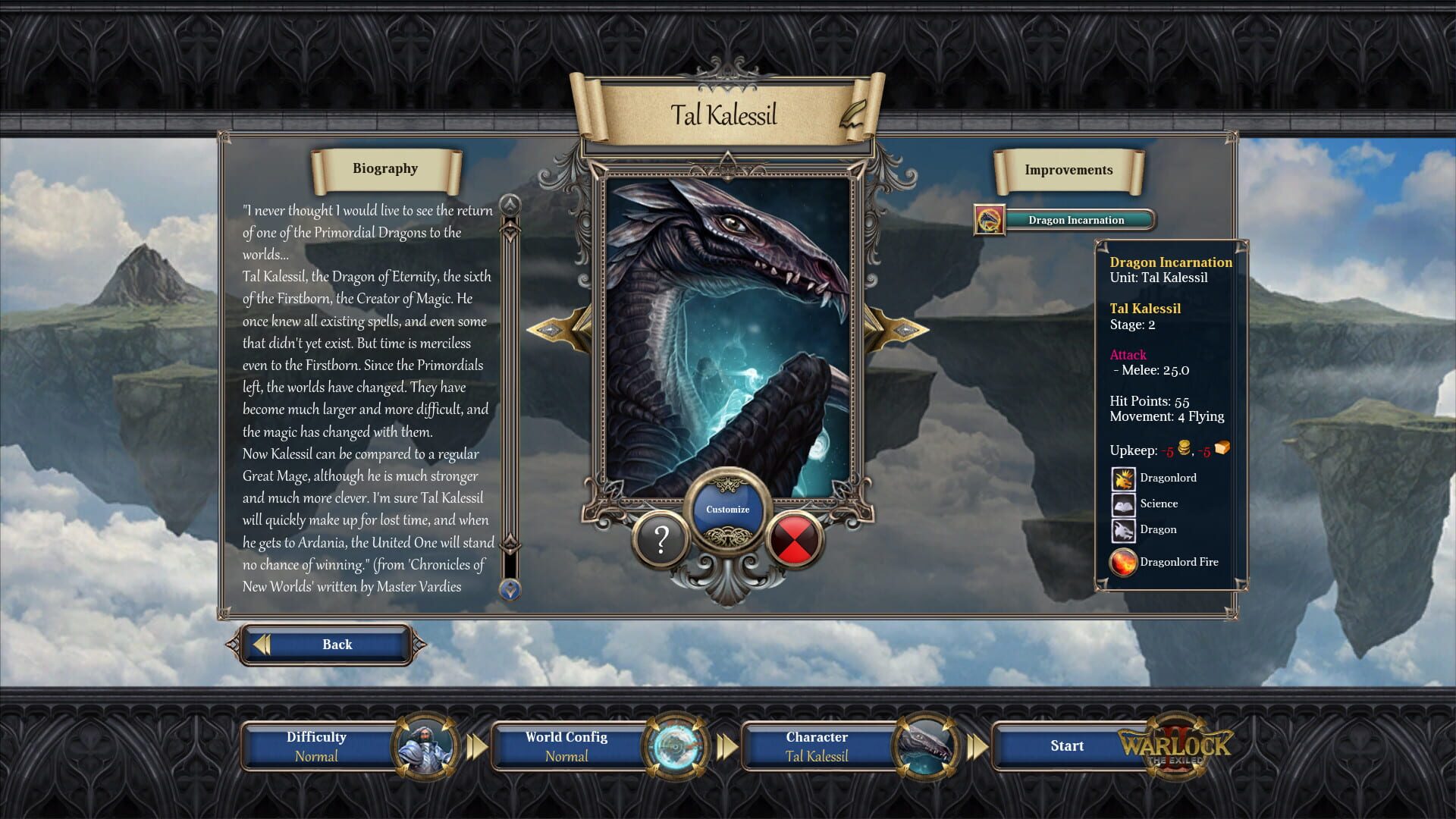 Screenshot for Warlock II: The Exiled - Three Mighty Mages