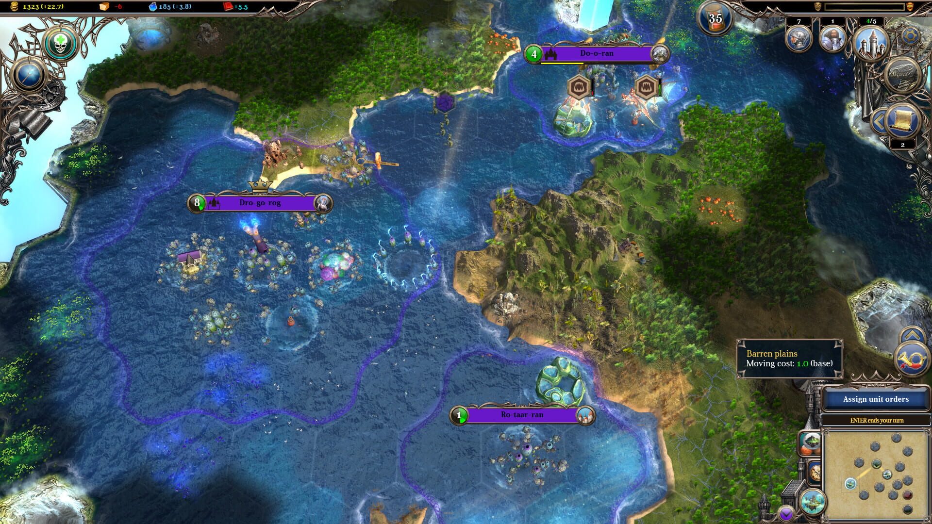 Screenshot for Warlock II: The Exiled - Wrath of the Nagas