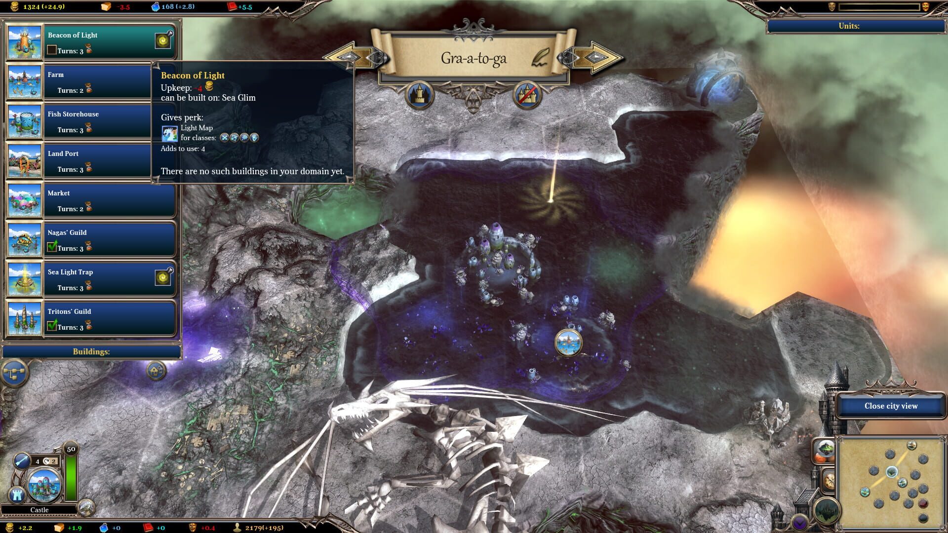 Screenshot for Warlock II: The Exiled - Wrath of the Nagas