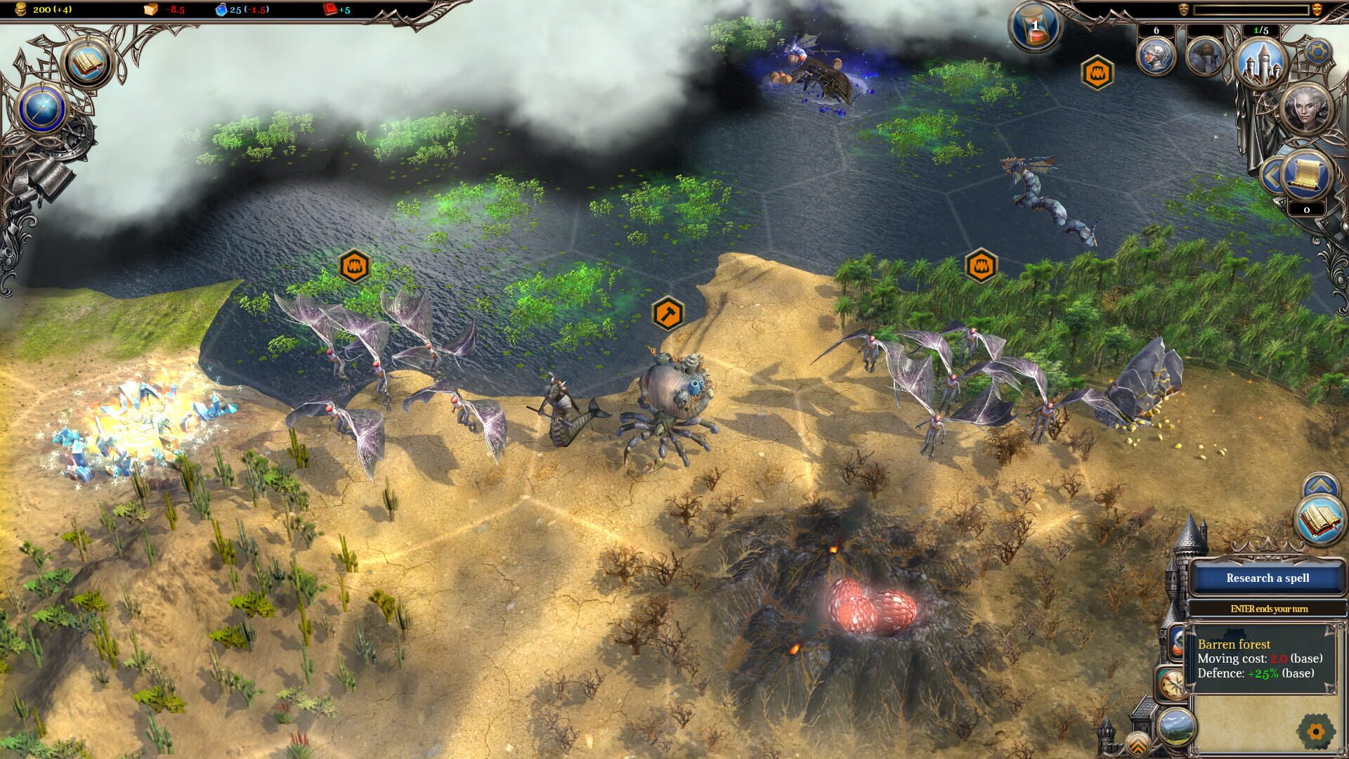 Screenshot for Warlock II: The Exiled - Wrath of the Nagas