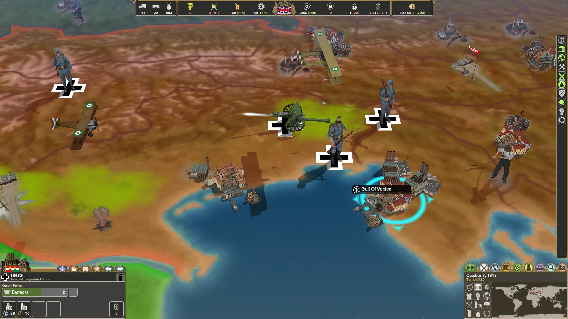 Screenshot for Making History: The Great War - The Red Army