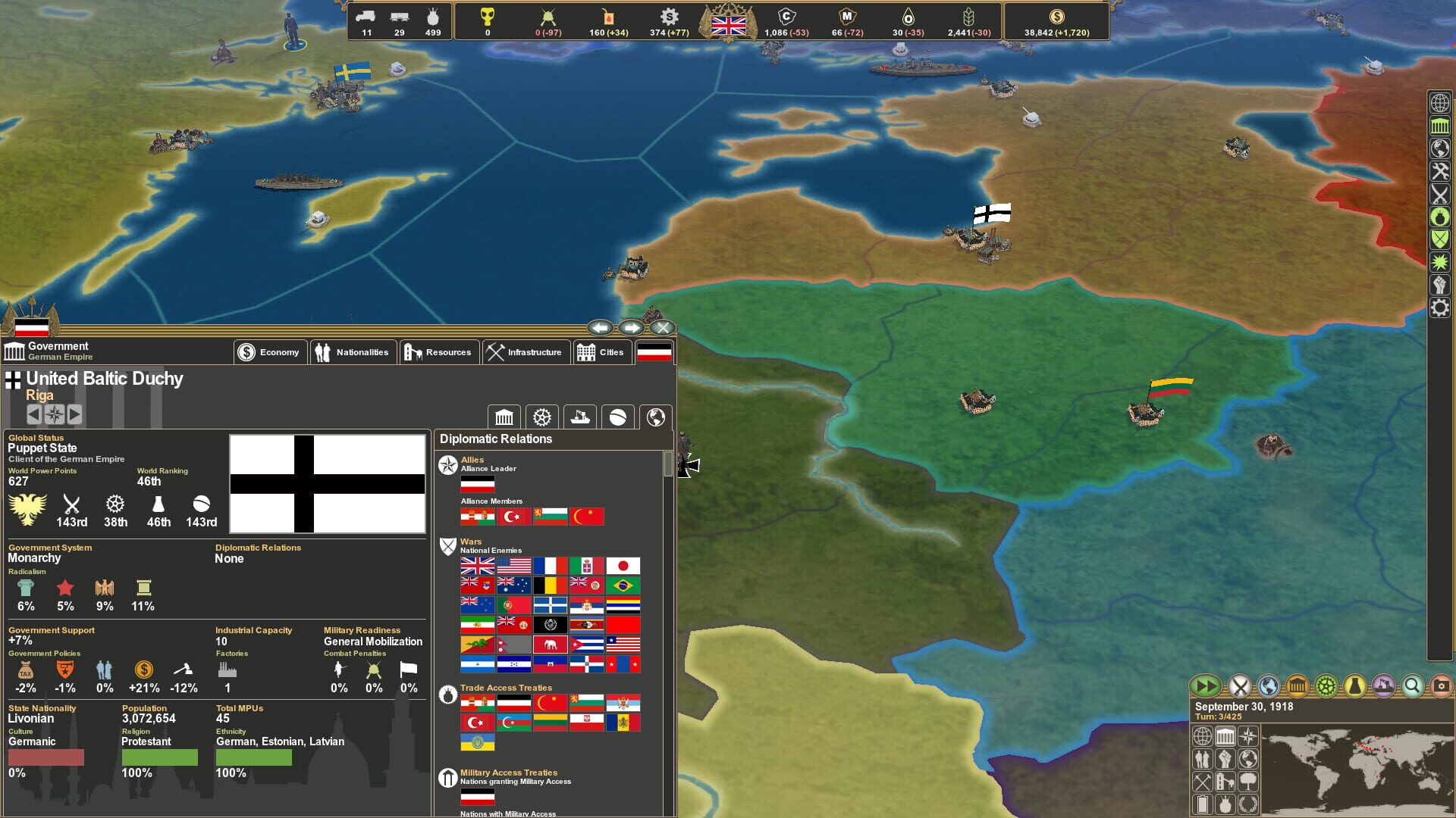 Screenshot for Making History: The Great War - The Red Army