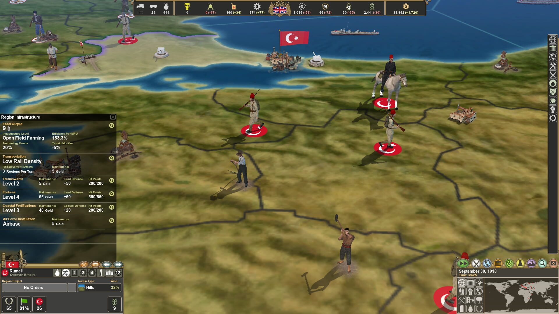 Screenshot for Making History: The Great War - The Red Army