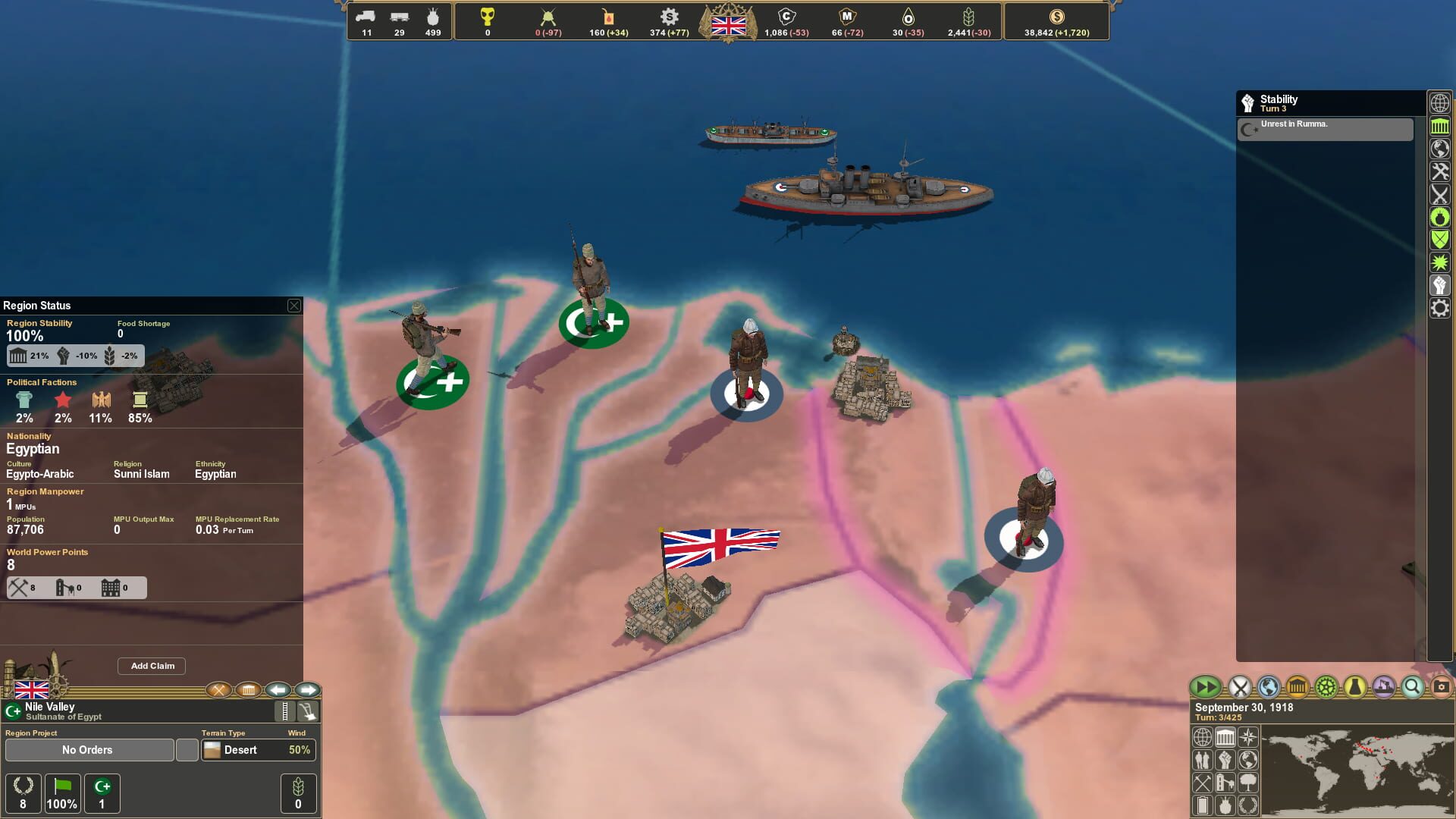 Screenshot for Making History: The Great War - The Red Army