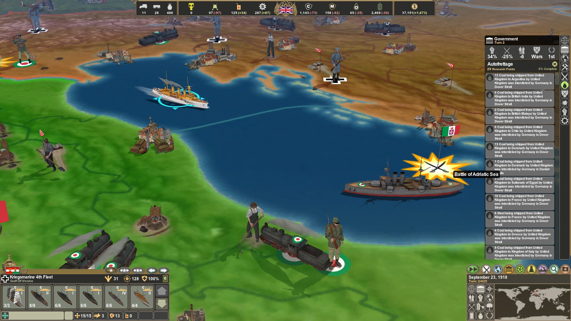 Screenshot for Making History: The Great War - The Red Army