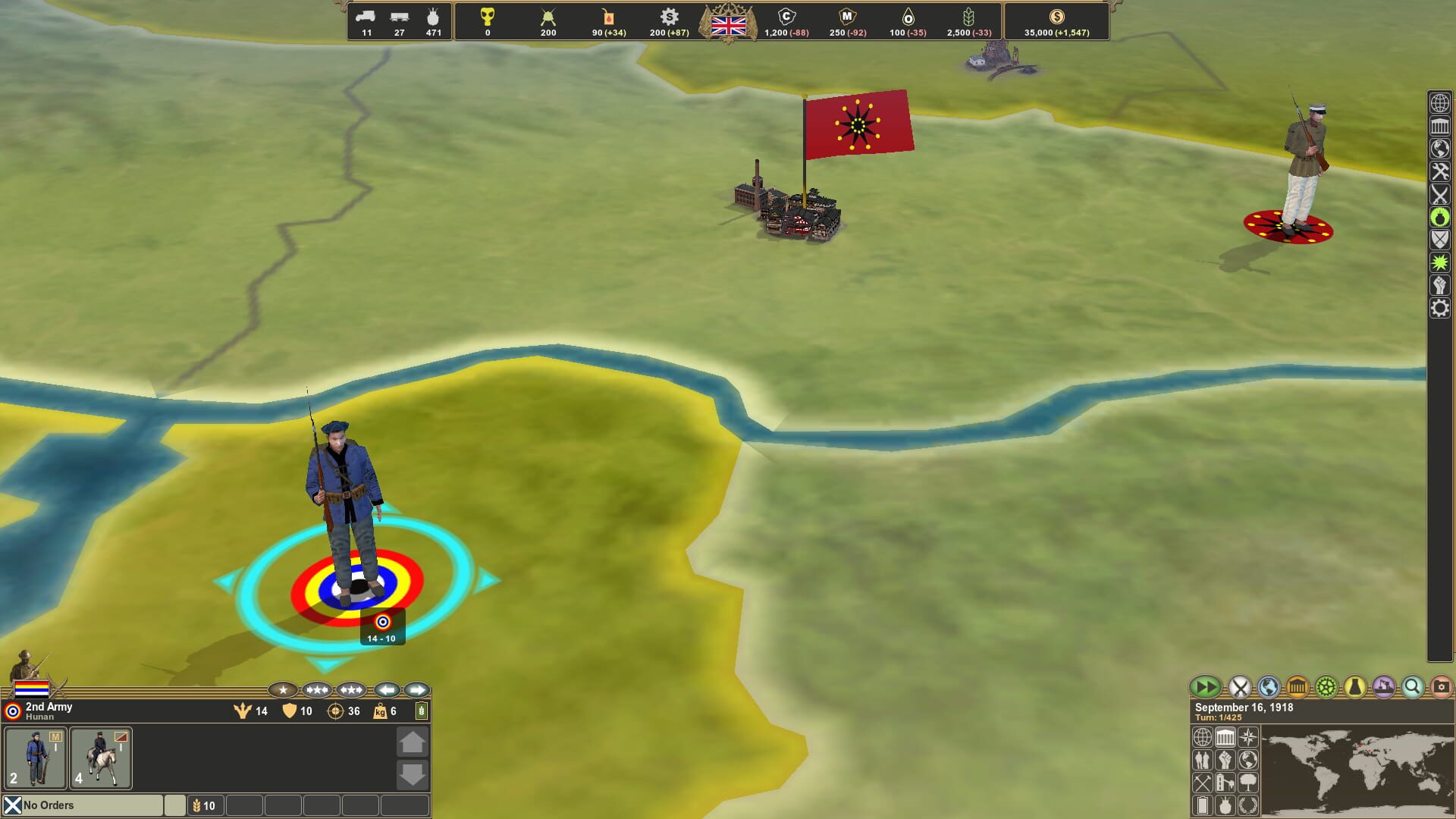 Screenshot for Making History: The Great War - The Red Army