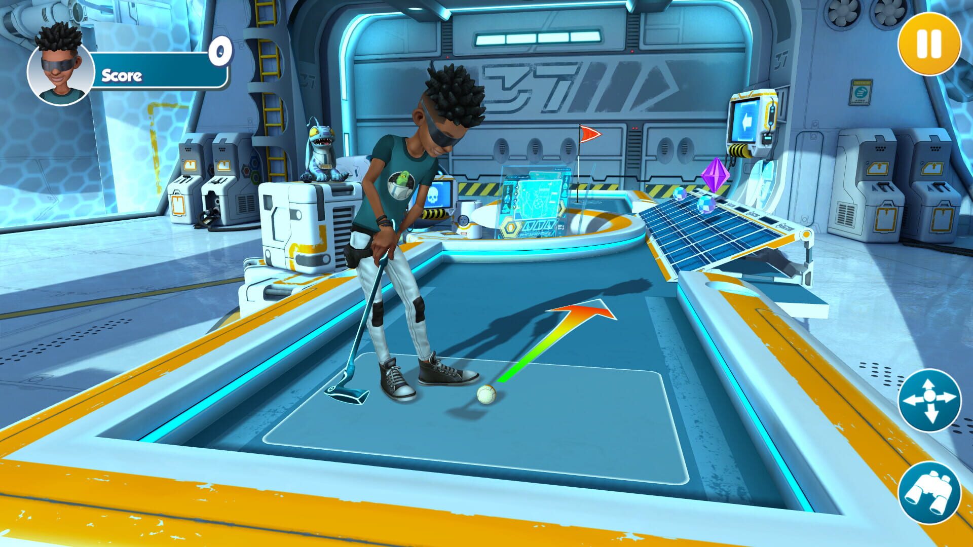 Screenshot for Infinite Minigolf: Hangar 37